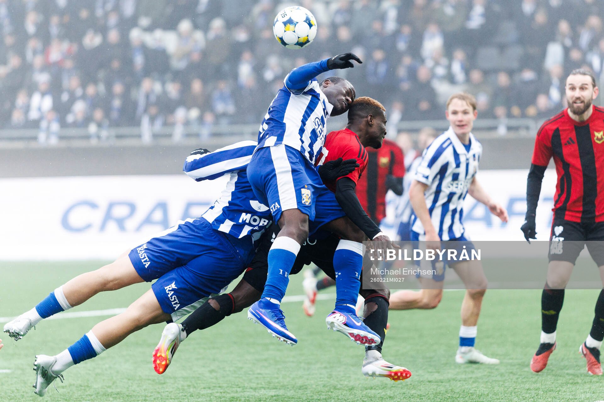IFK Göteborgs Saidou Alioum Moubarak och Tiago Coimbra och