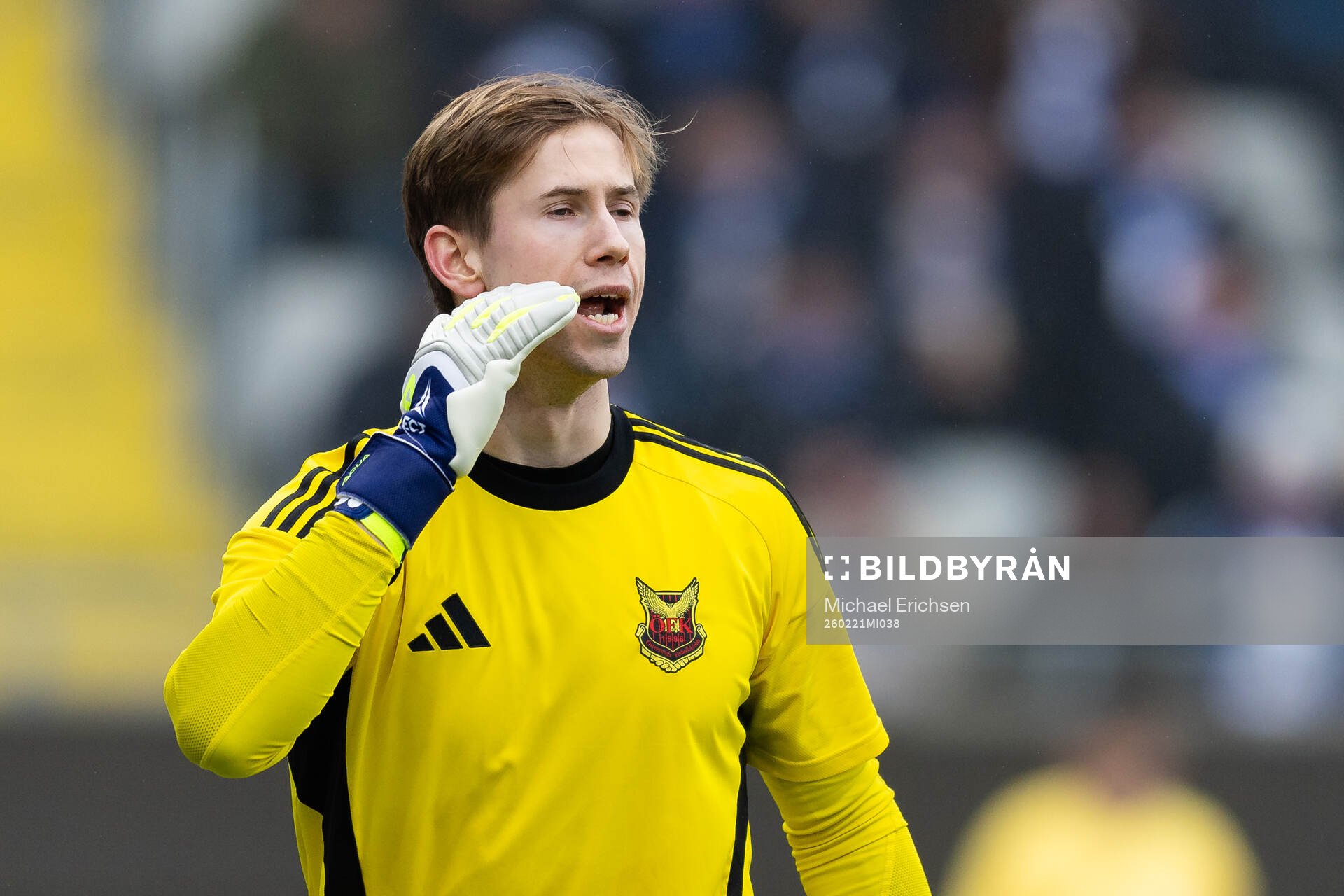 Östersunds målvakt Melker Uppenberg