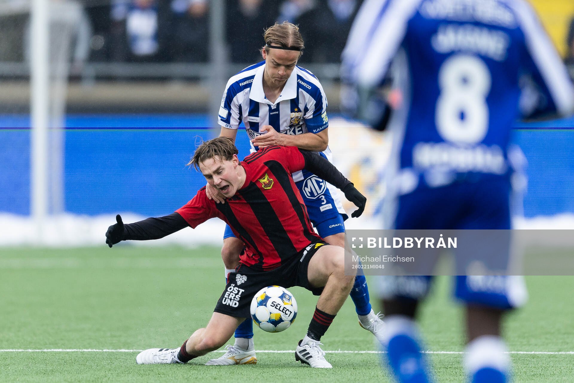 Östersunds Abel Stensrud och IFK Göteborgs August