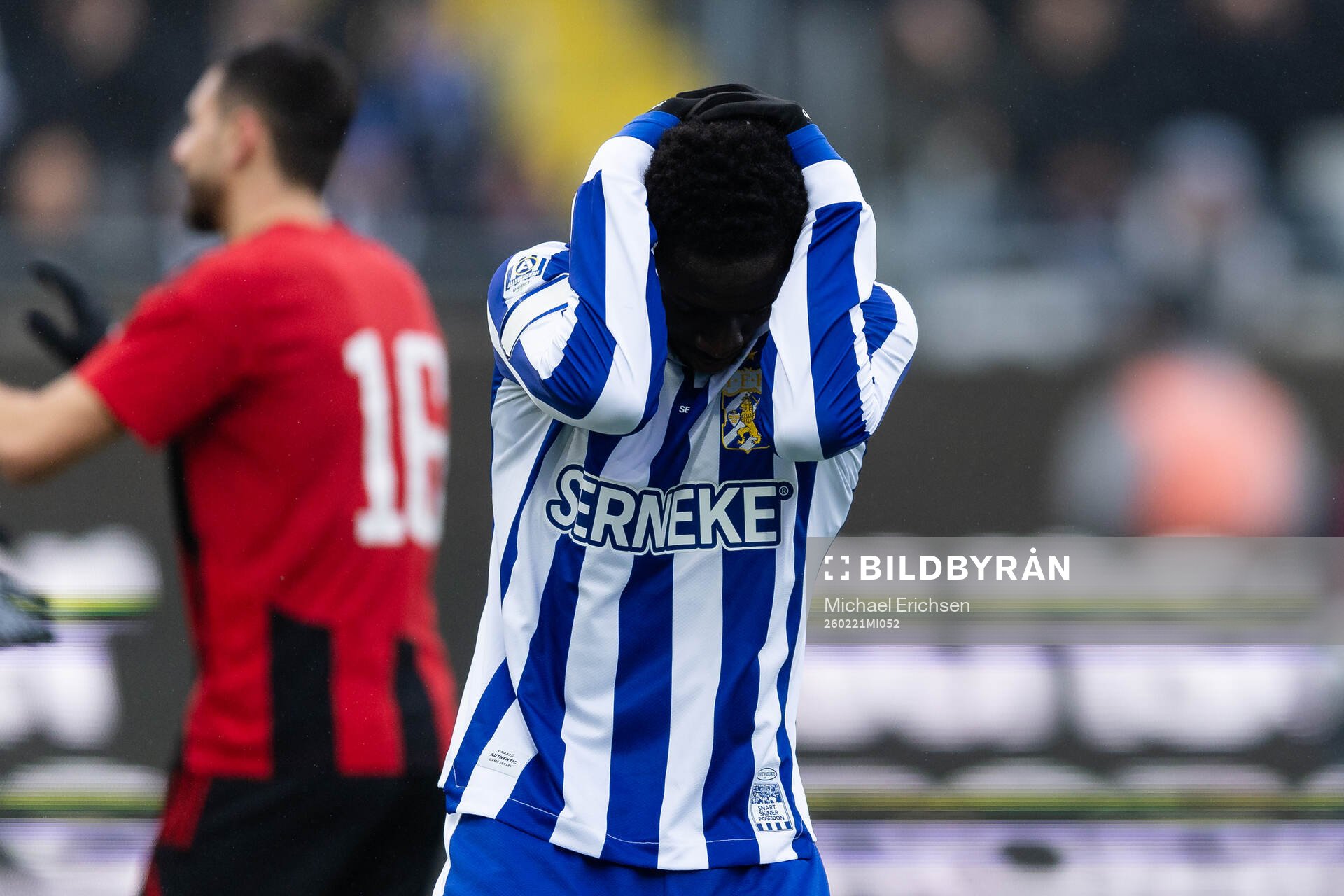 IFK Göteborgs Imam Jagne deppar