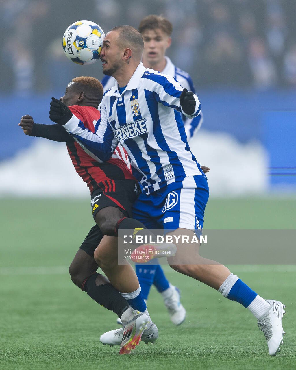 Östersunds Assiedou Yannick Armel Adjoumani och IFK