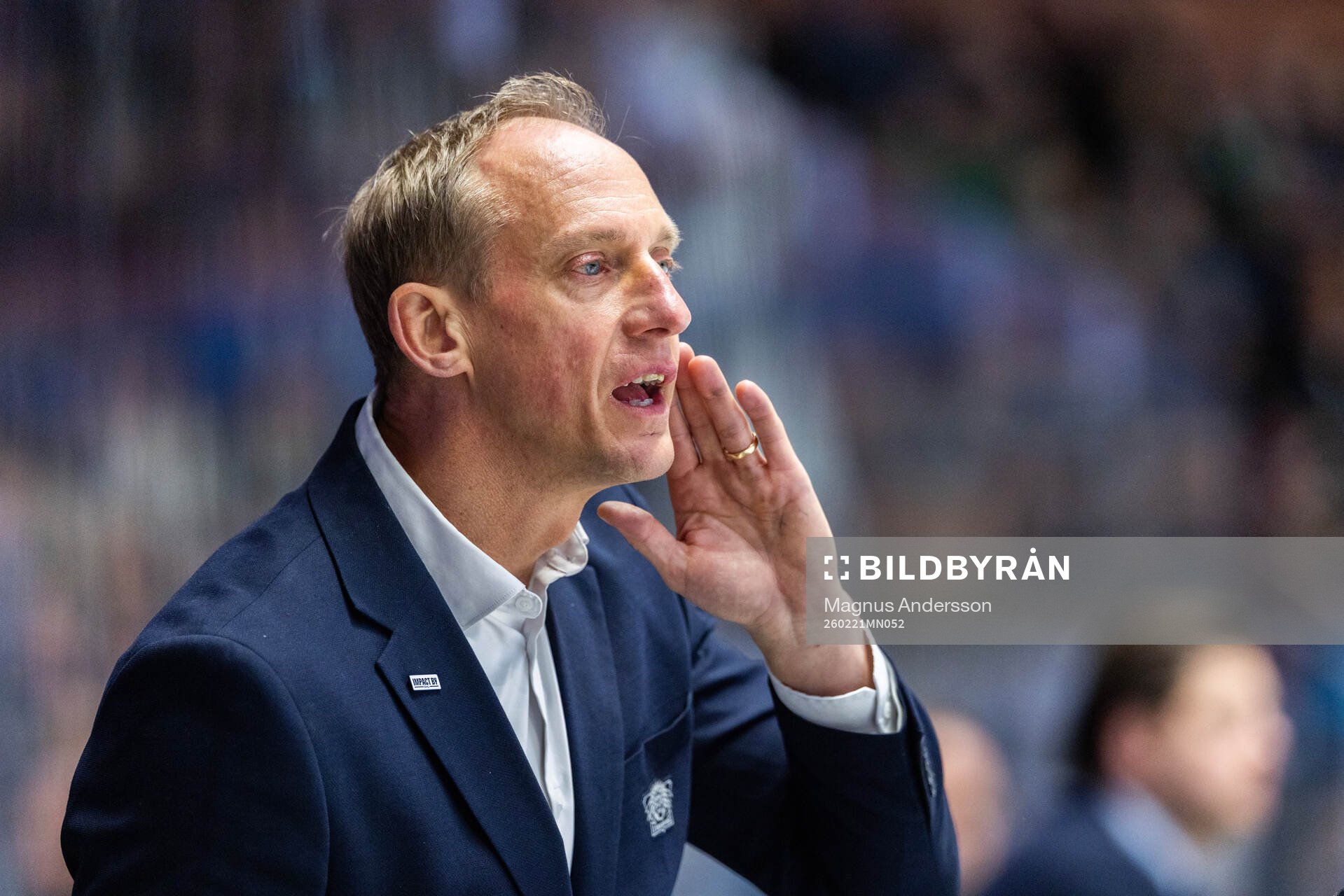 Linköpings tränare Mikael Håkanson