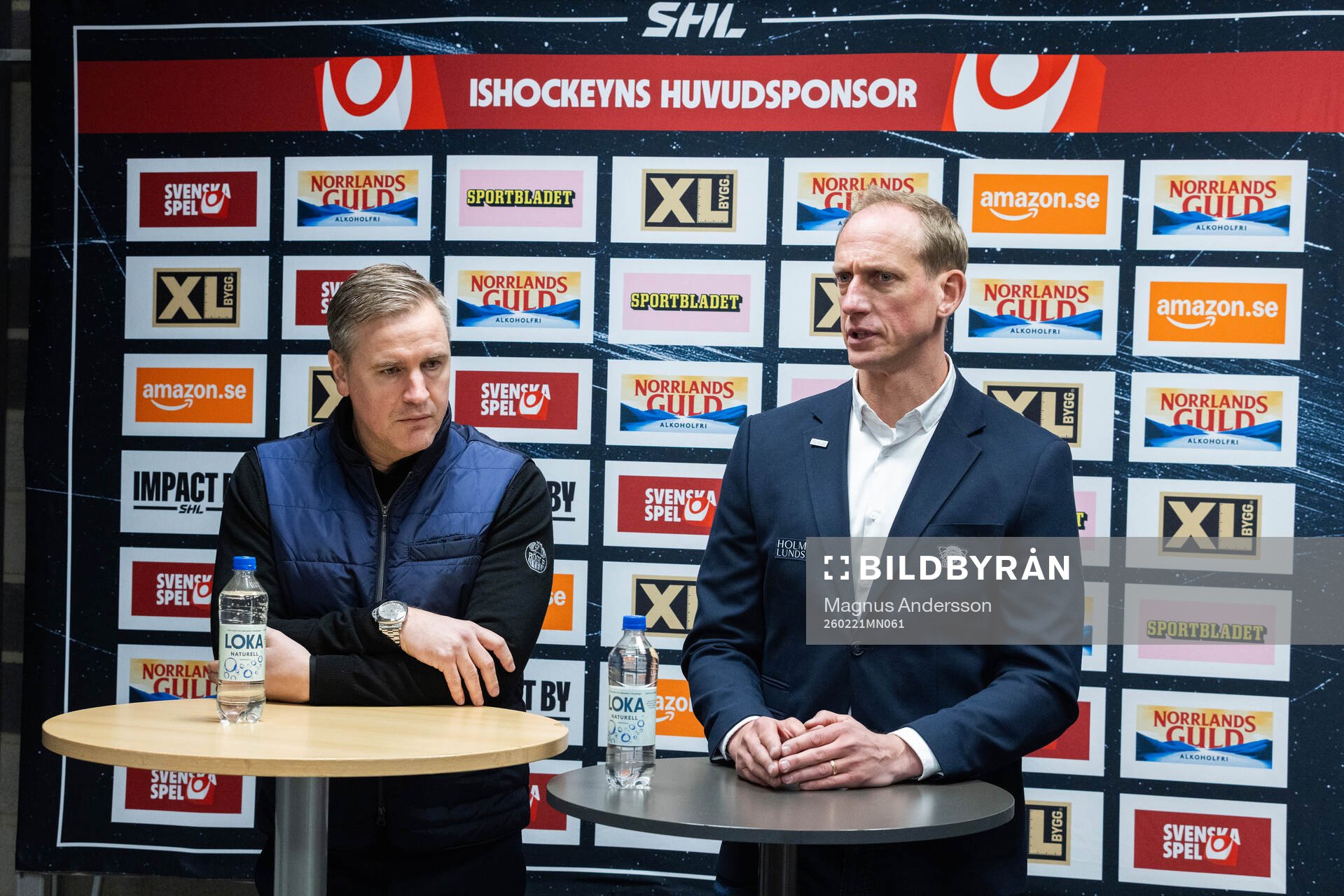 Rögles tränare Dan Tangnes och Linköpings tränare