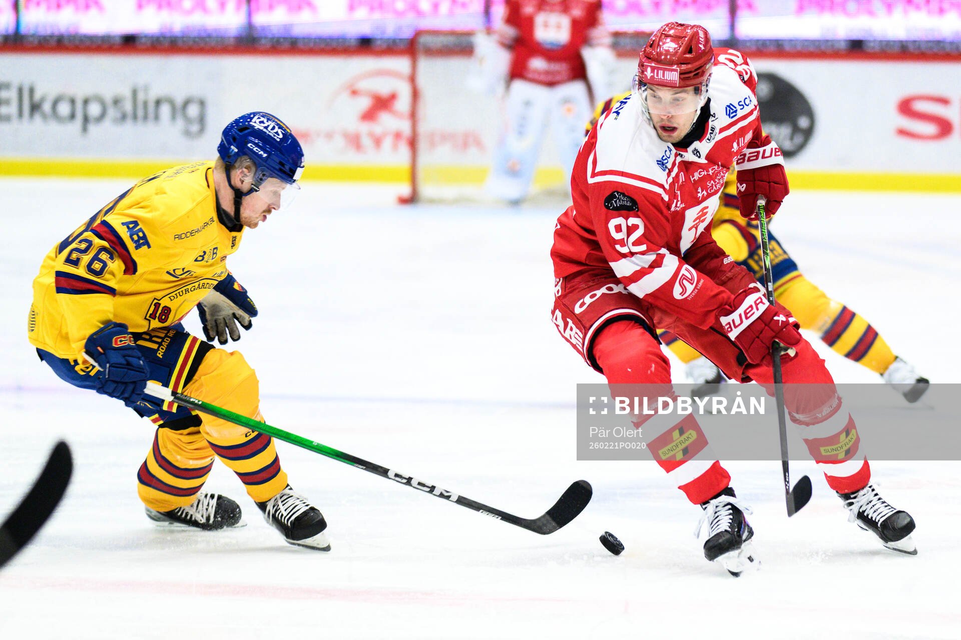 Djurgårdens Samuel Solem och Timrås Anton Lundmark