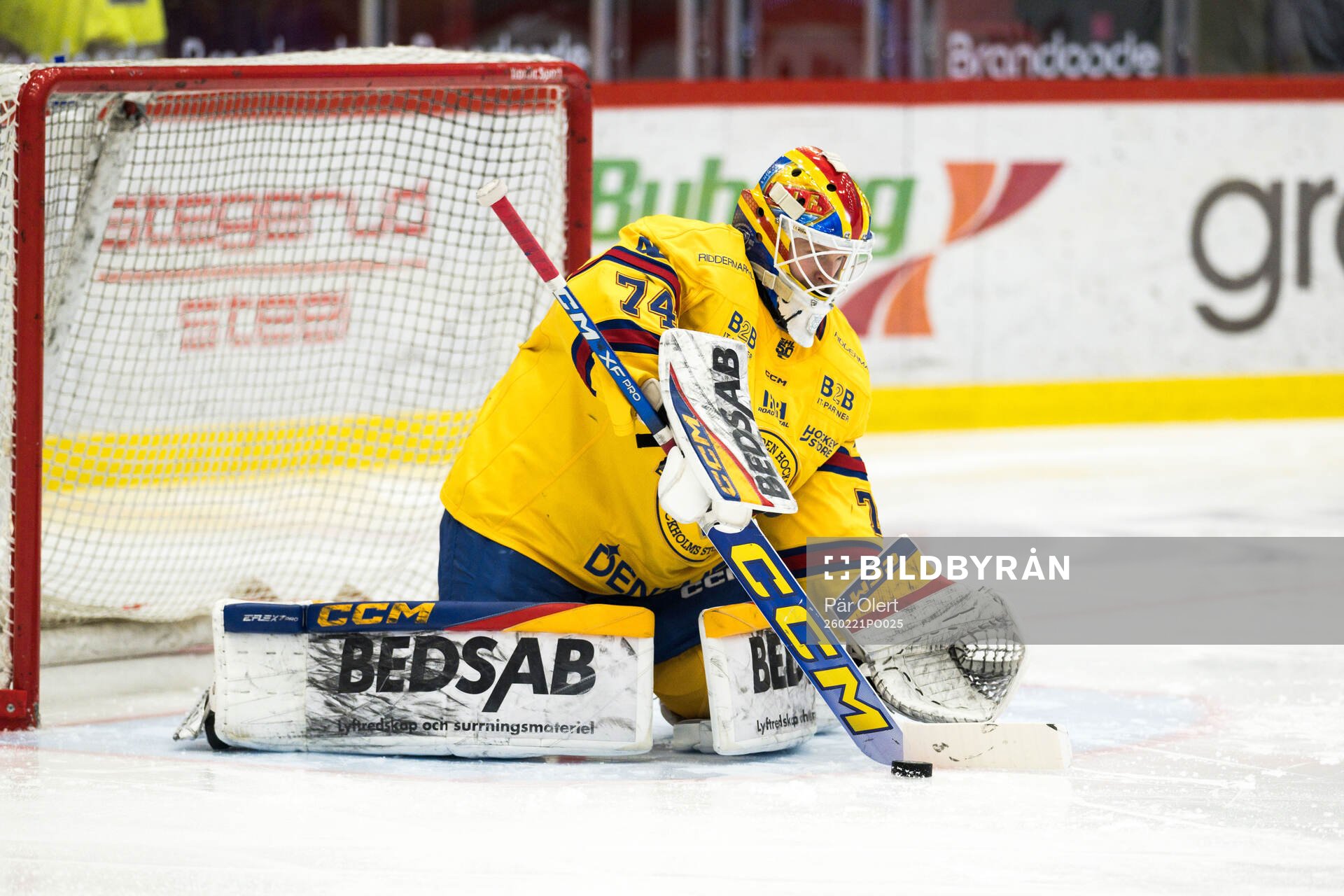 Djurgårdens målvakt Daniel Marmenlind