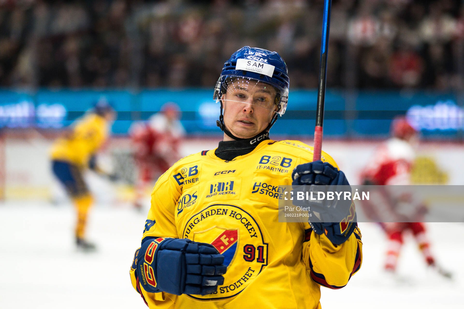Djurgårdens Gustav Lindström