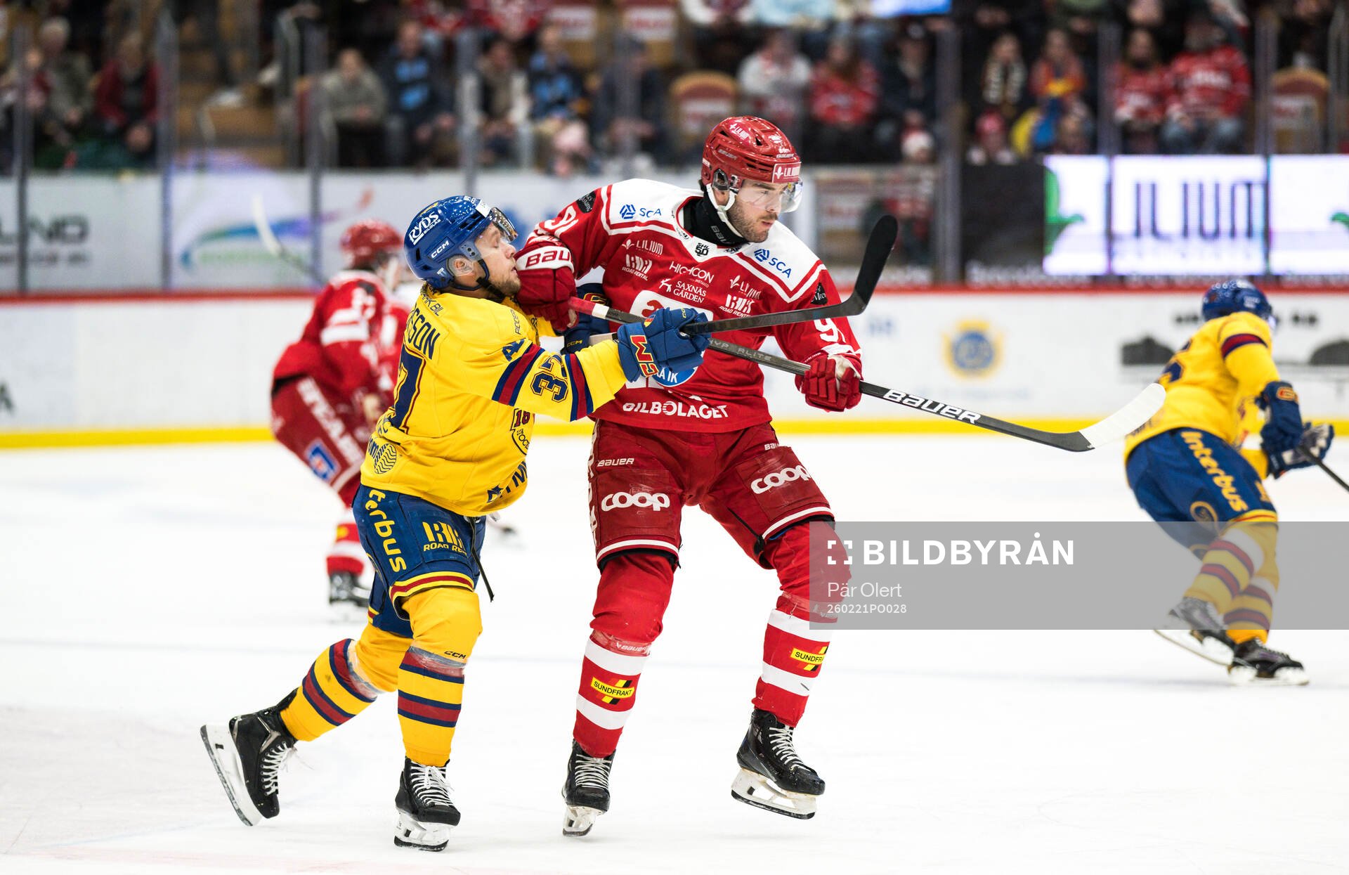 Djurgårdens Jesper Pettersson och Timrås Magnus