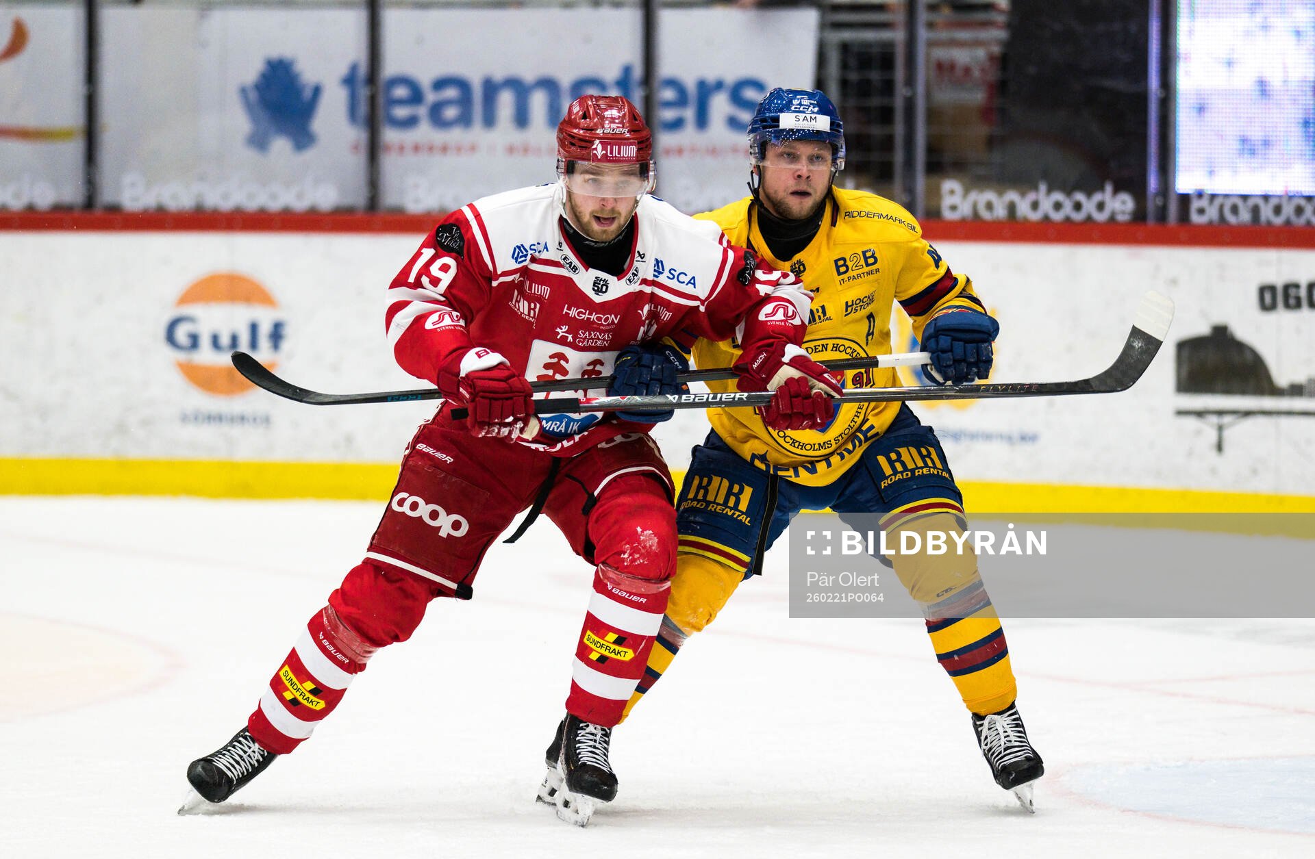 Timrås Marcus Westfält och Djurgårdens Jesper Pettersson