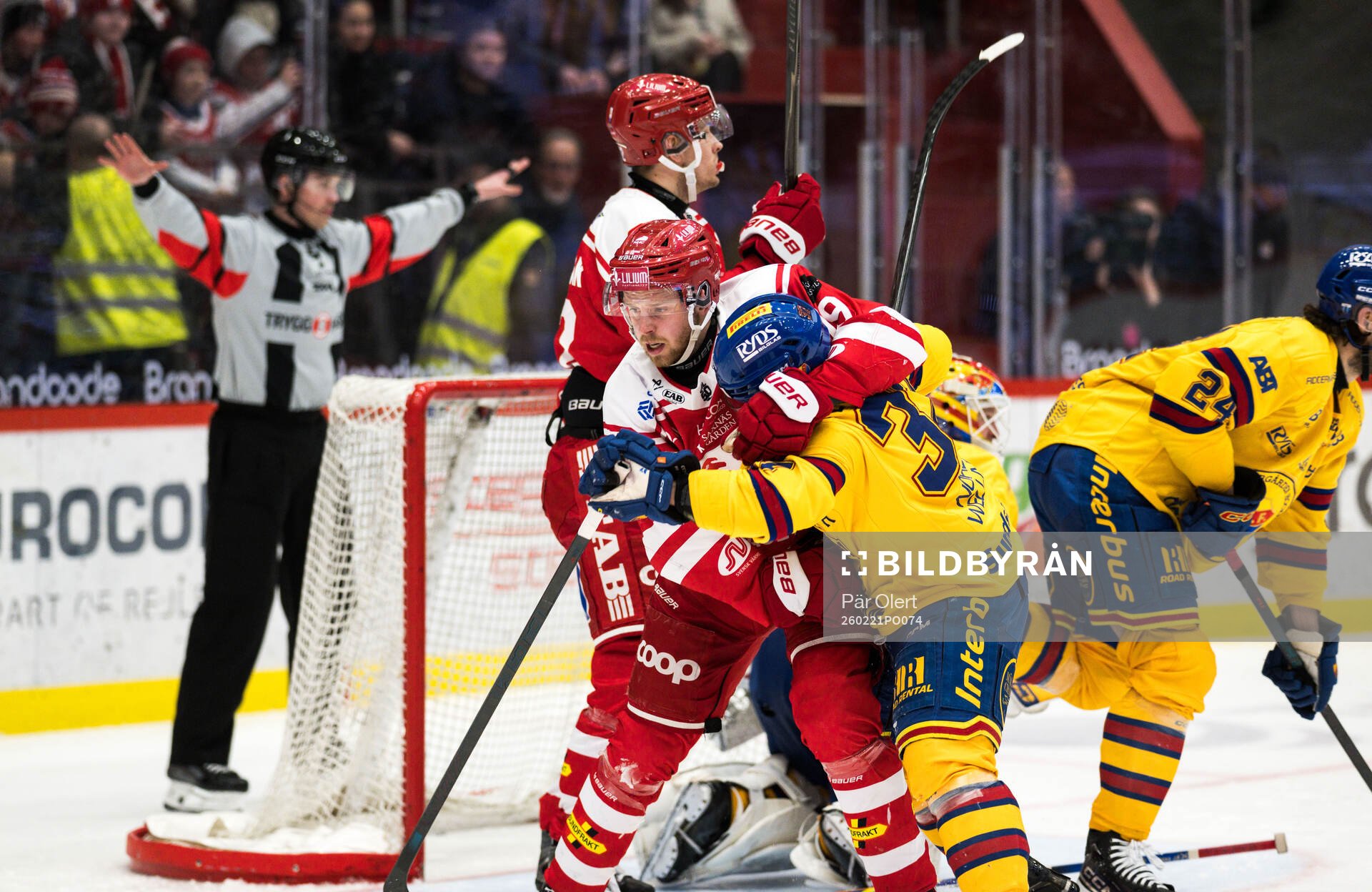 Timrås Marcus Westfält och Djurgårdens Jesper Pettersson