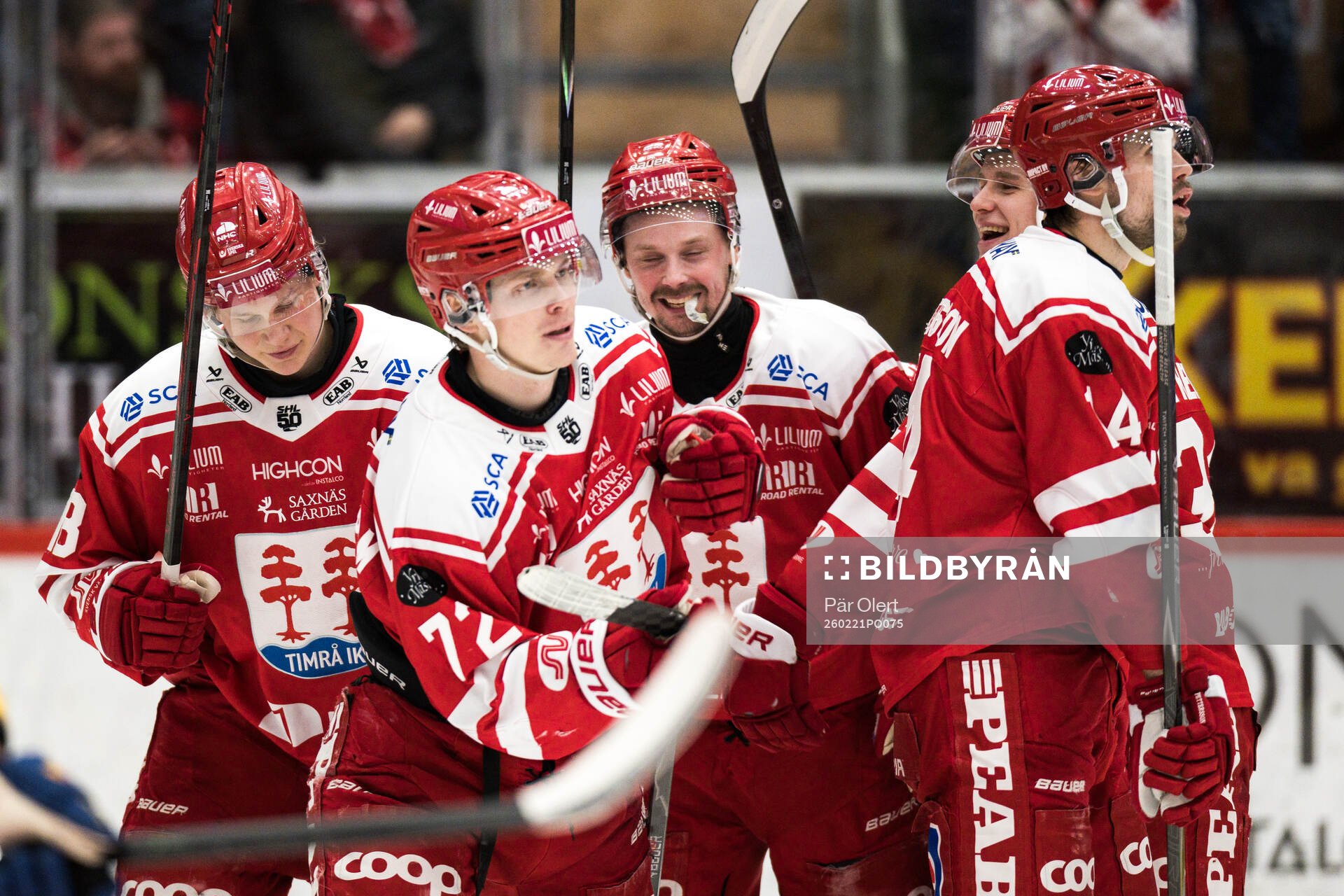Timrås Erik Walli Walterholm jublar