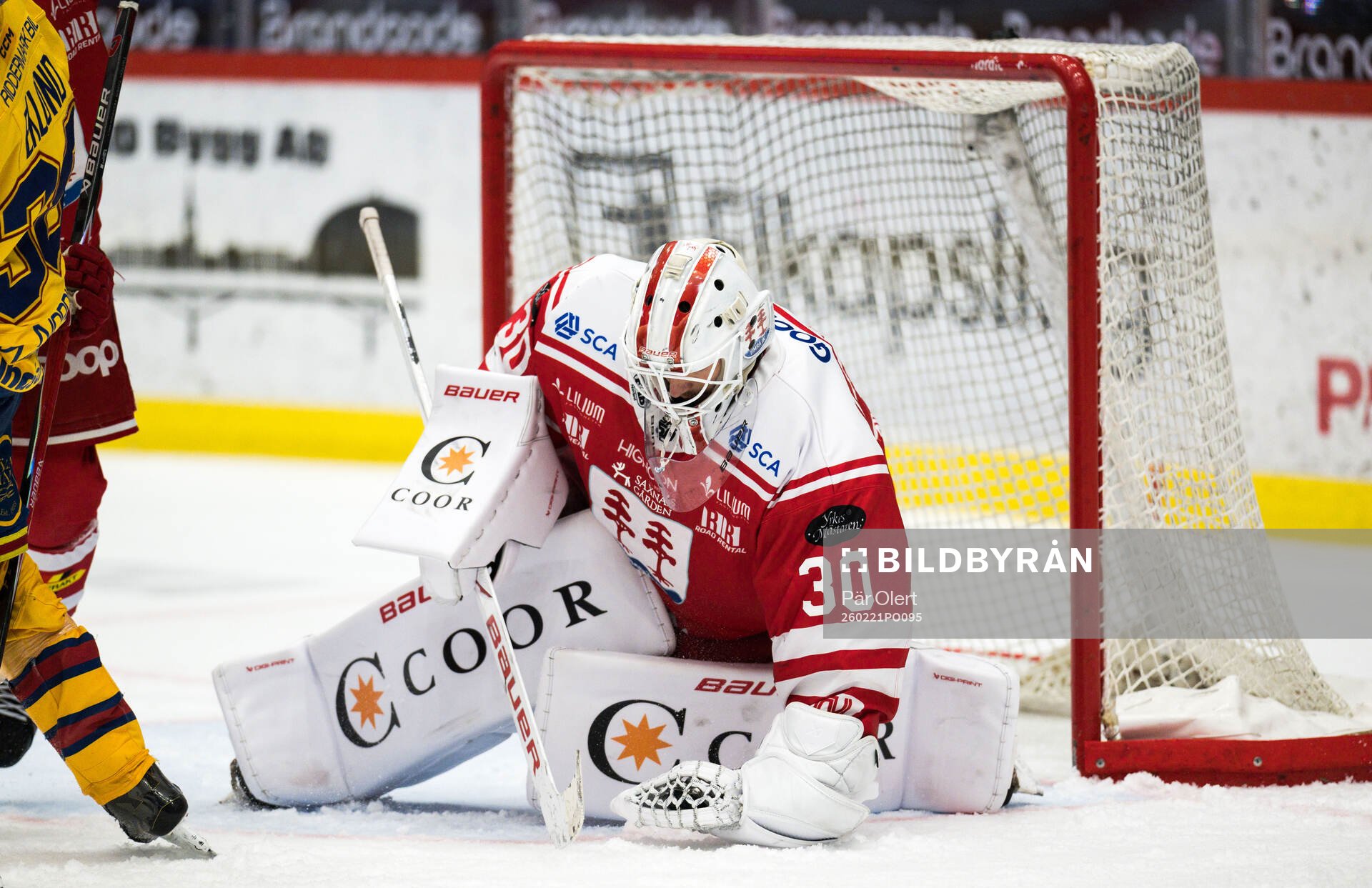 Timrås målvakt Jacob Johansson