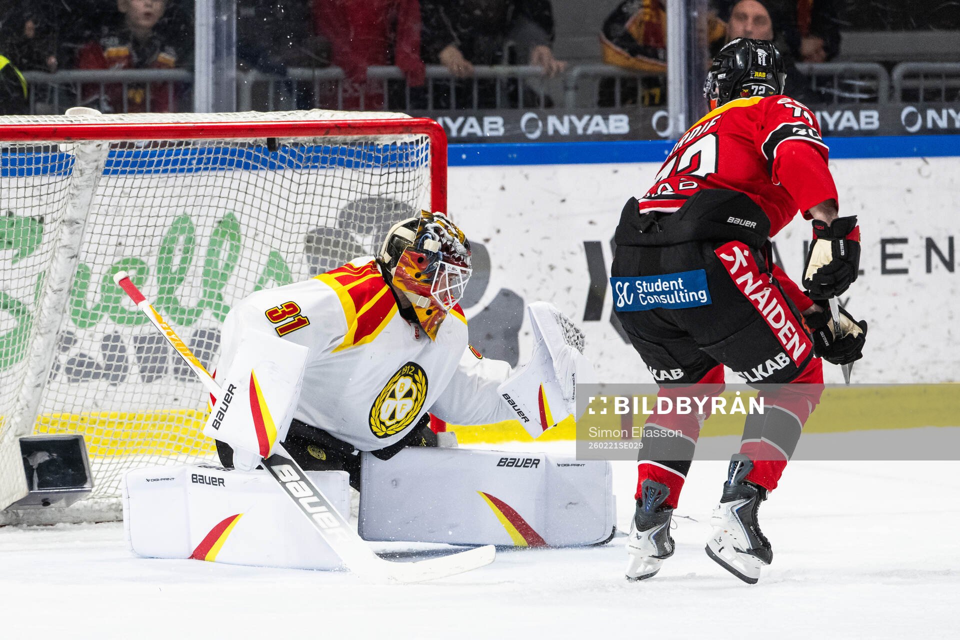 Luleås Ben Tardif gör avgörande 4-3 på Brynäs målvakt