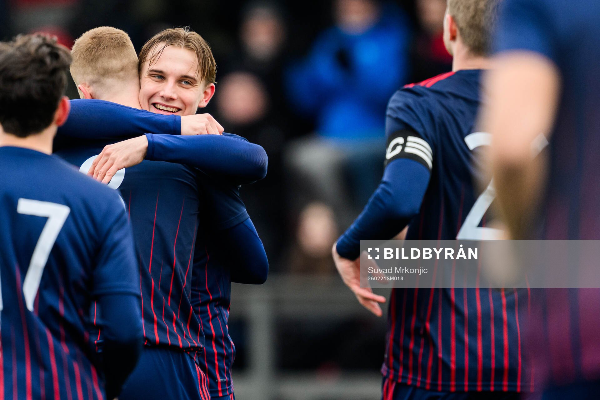 Östers IFs Oscar Uddenäs jublar