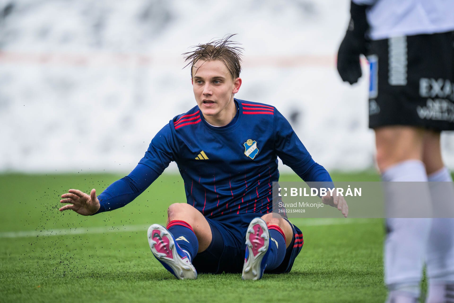 Östers IFs Linus Carlstrand deppar