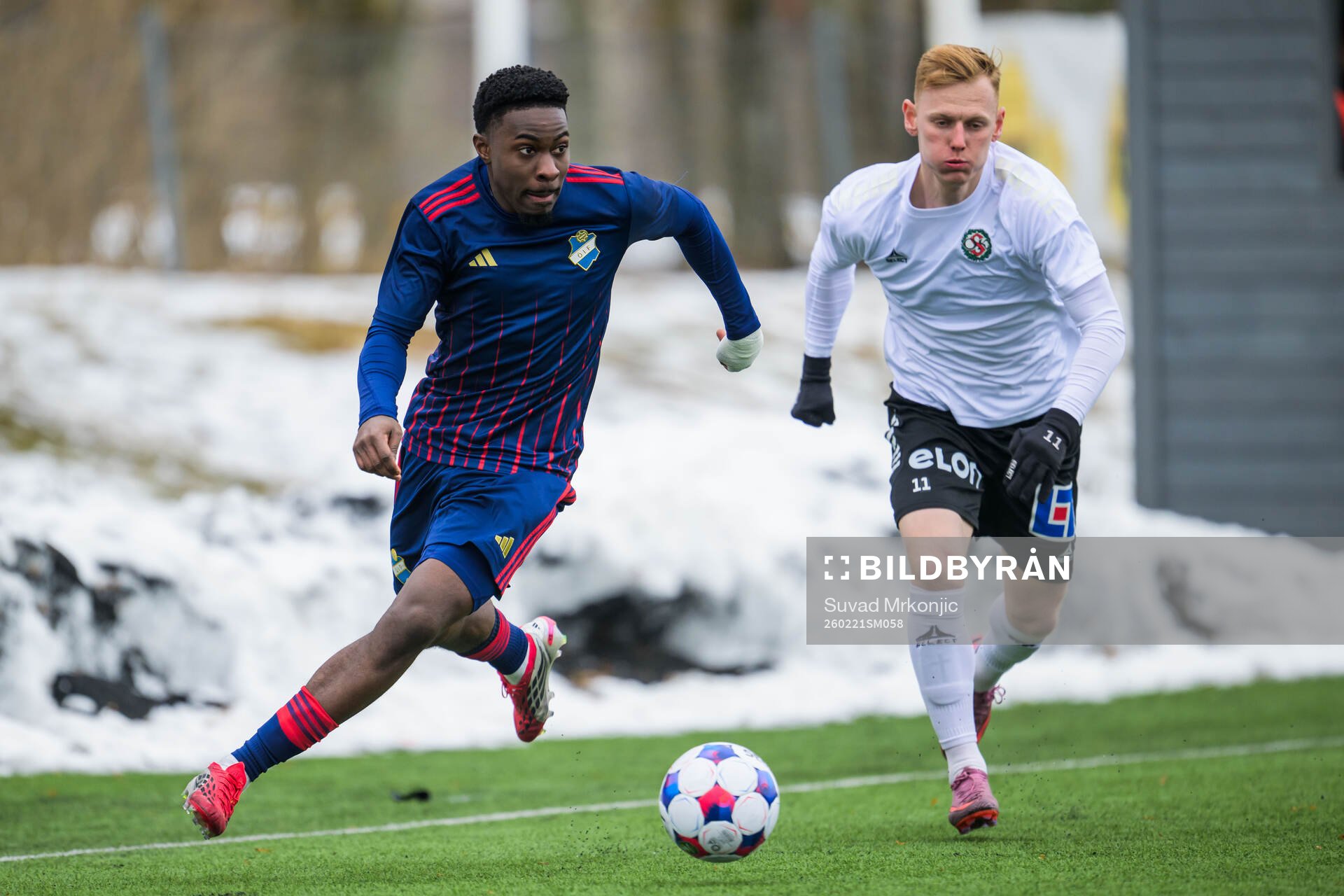 Östers IFs Raymond Adjei och Örebros Christopher