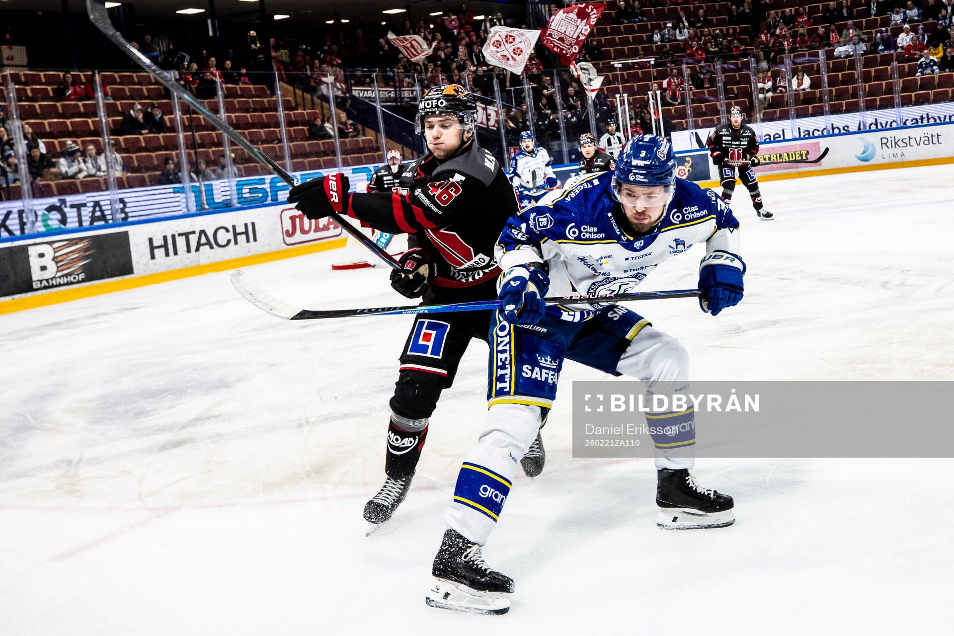 Örebros Svante Sjödin och Leksands Fred Nilsson