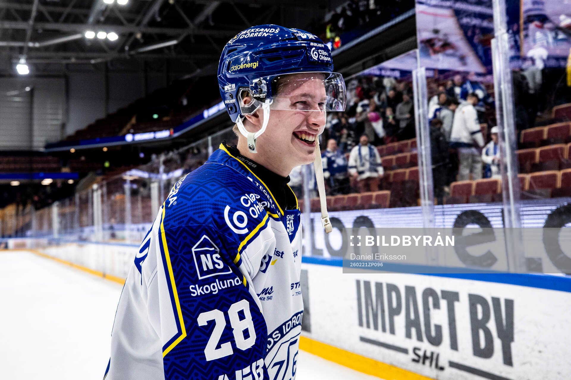 Leksands Victor Johansson jubel