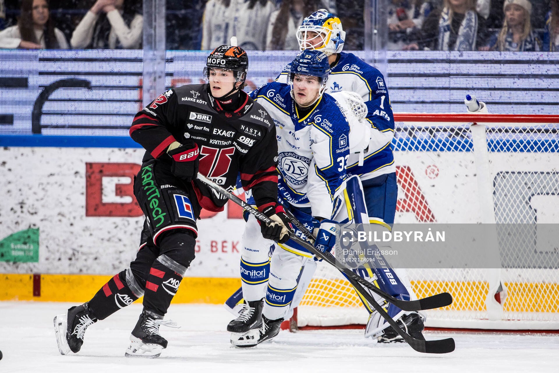 Örebros Noah Steen och Leksands Olle Strandell