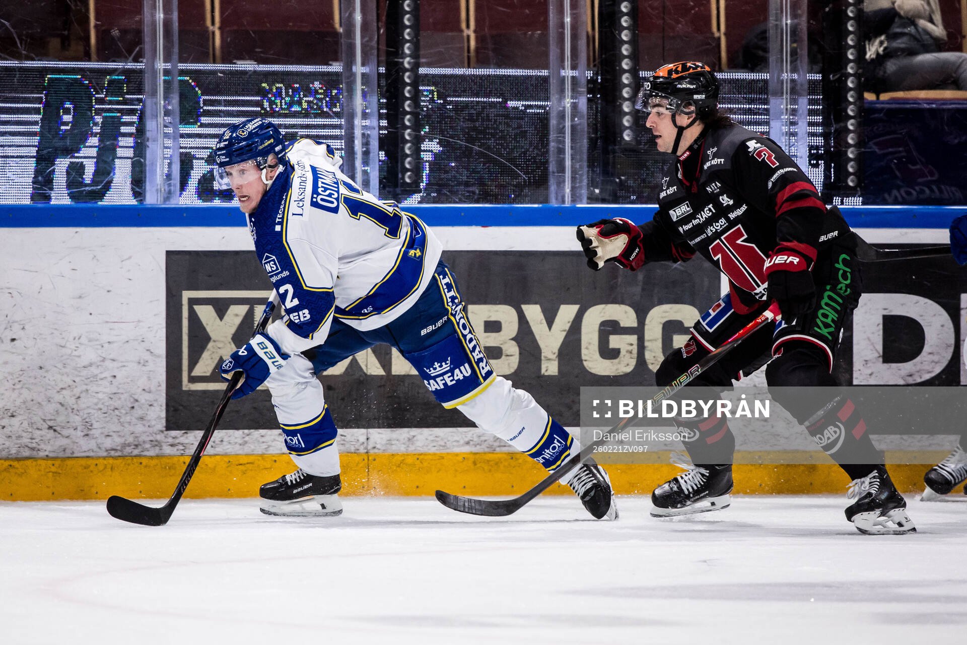 Leksands Kalle Östman och Örebros Luke Martin