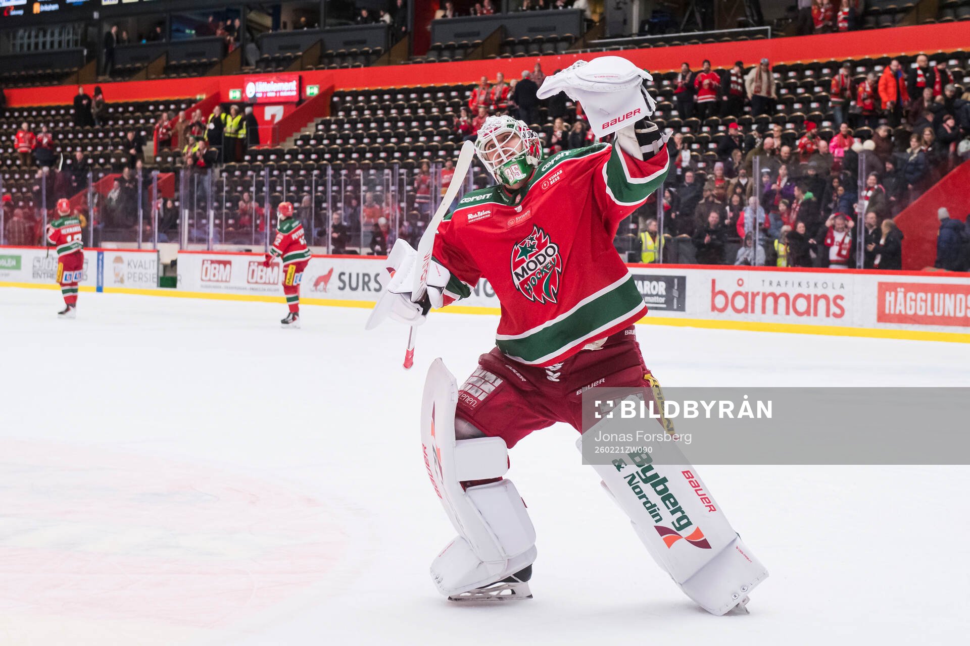 Modos målvakt Adam Werner