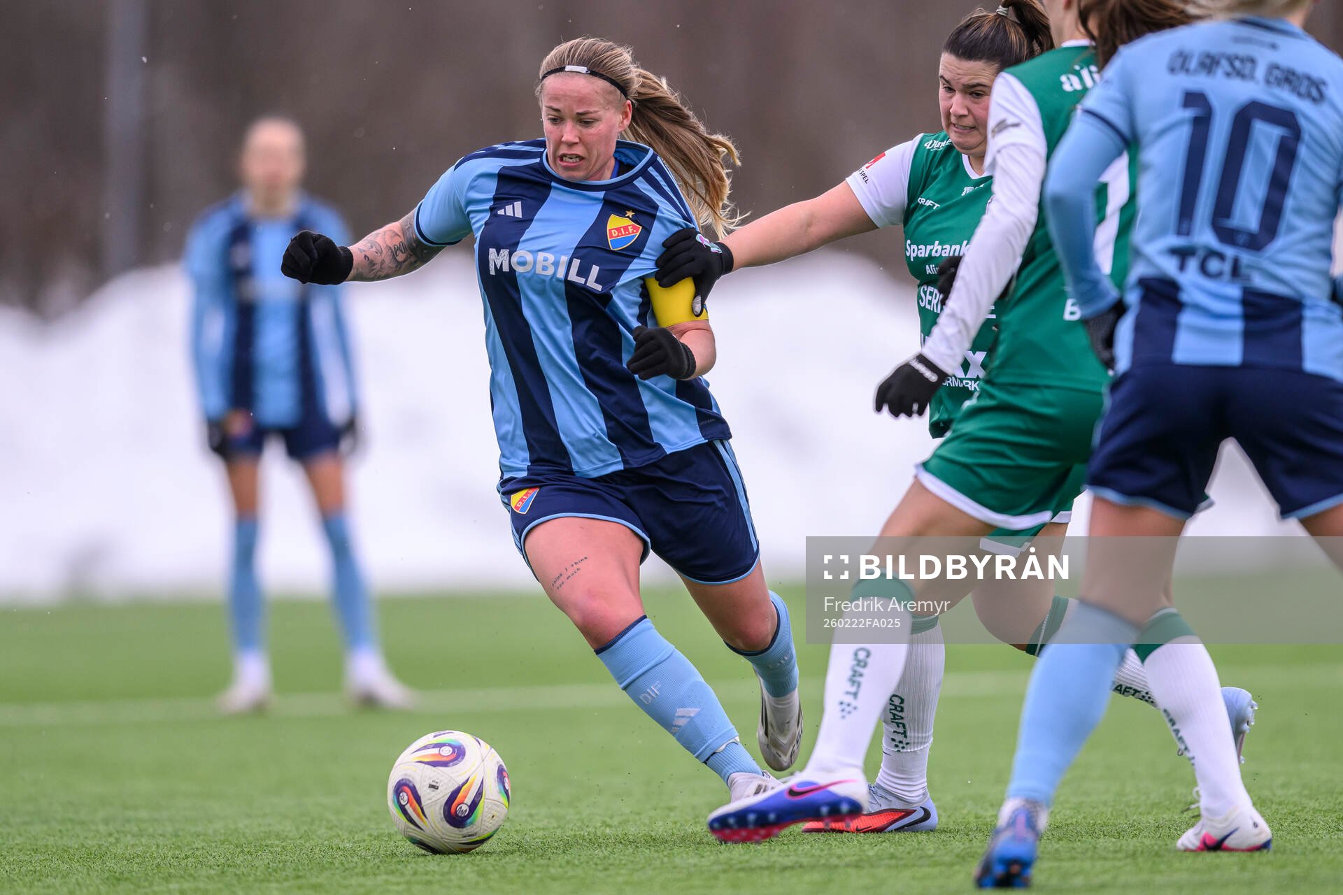 Djurgårdens Therese Åsland