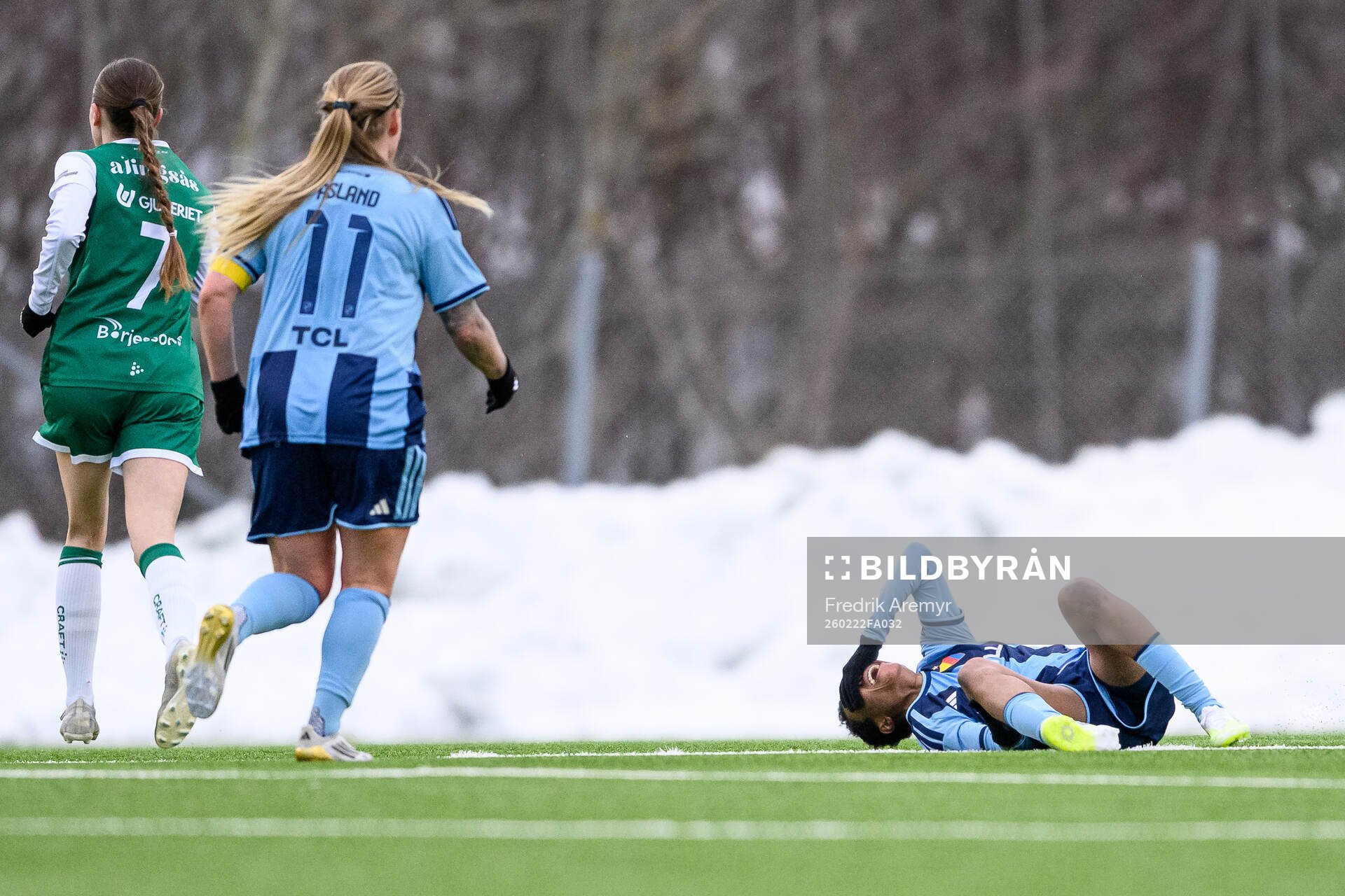 Djurgårdens Goodness Osigwe har ont