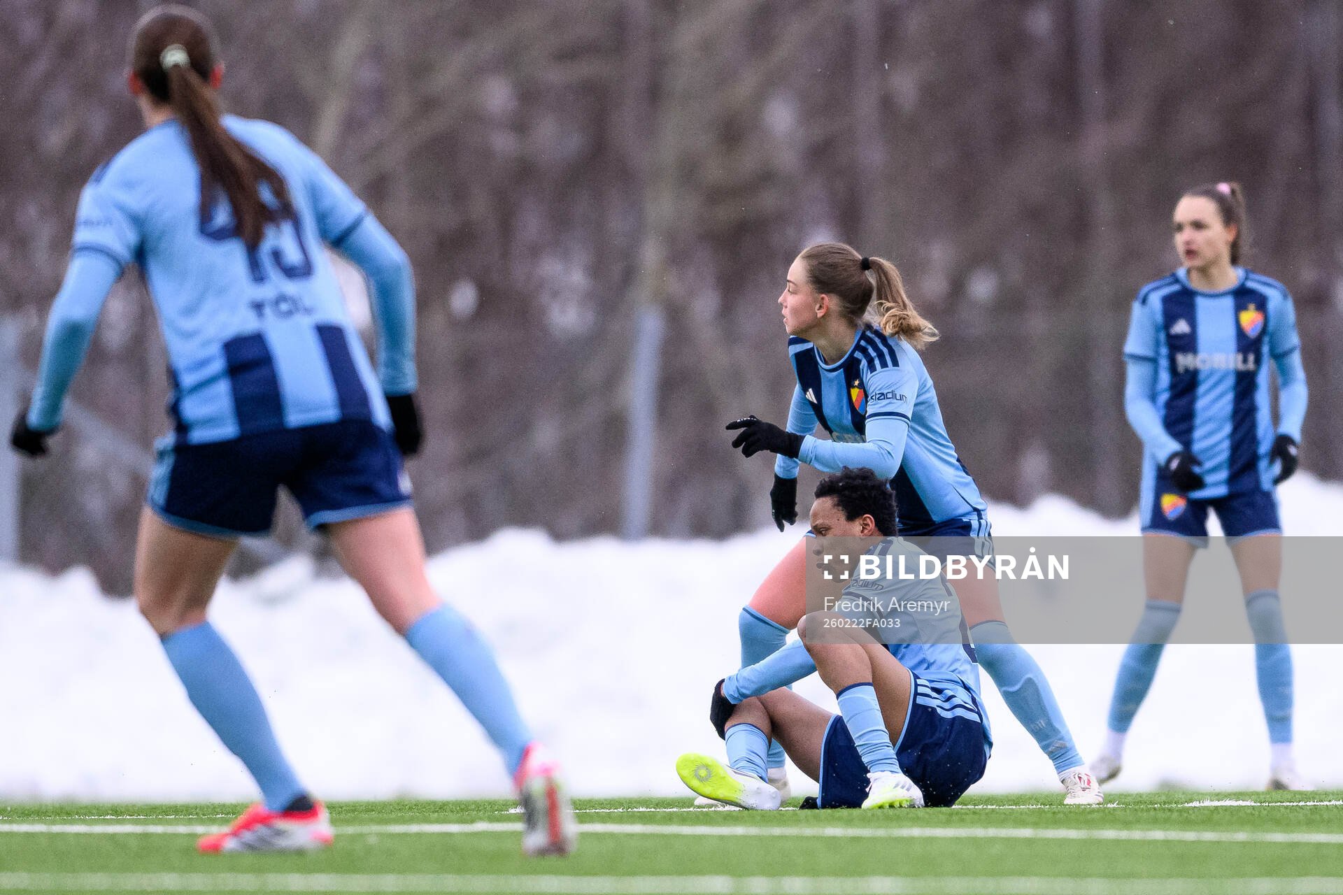 Djurgårdens Goodness Osigwe har ont