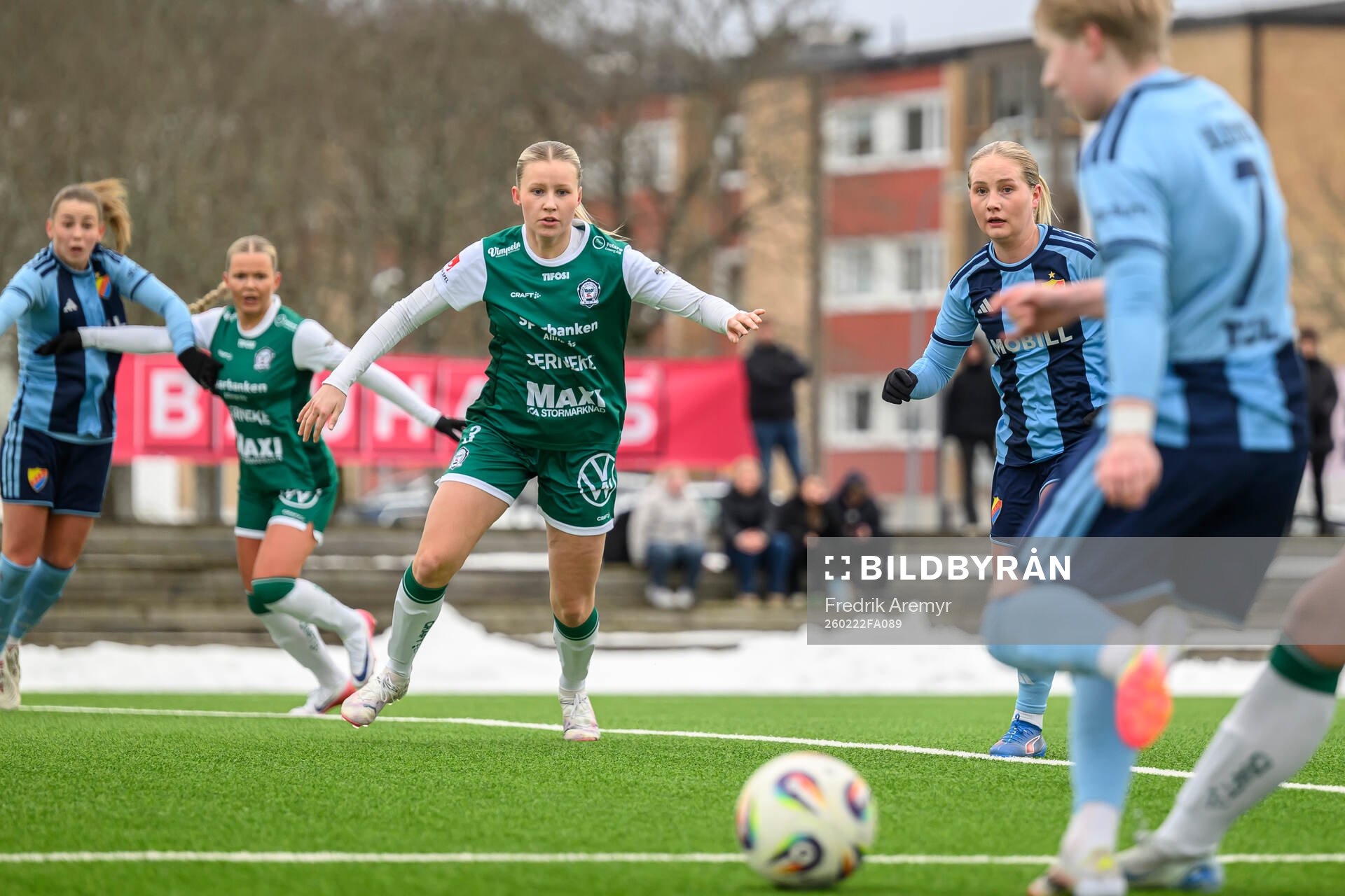 Alingsås Olivia Grindemark och Djurgårdens Maria
