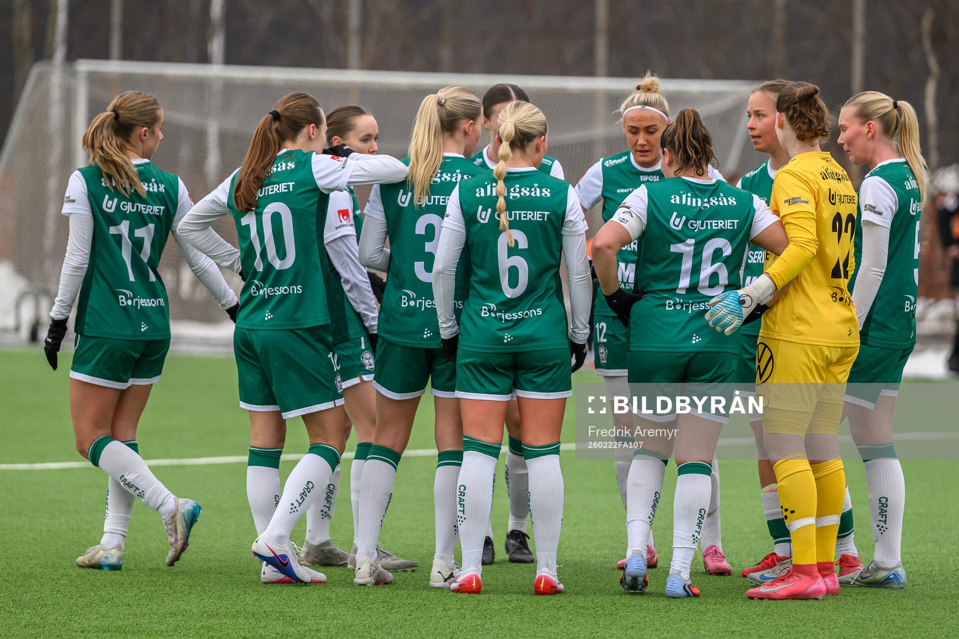 Alingsås spelare samlas