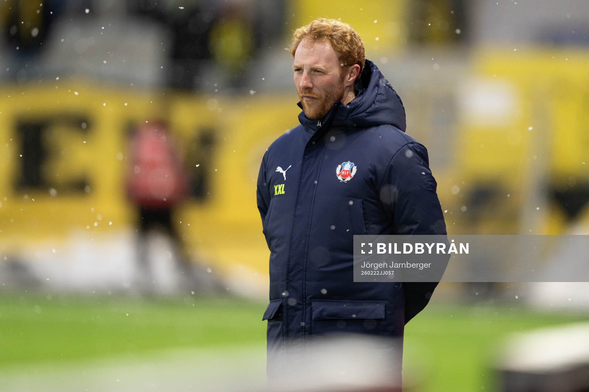 Helsingborgs manager Stevie Grieve
