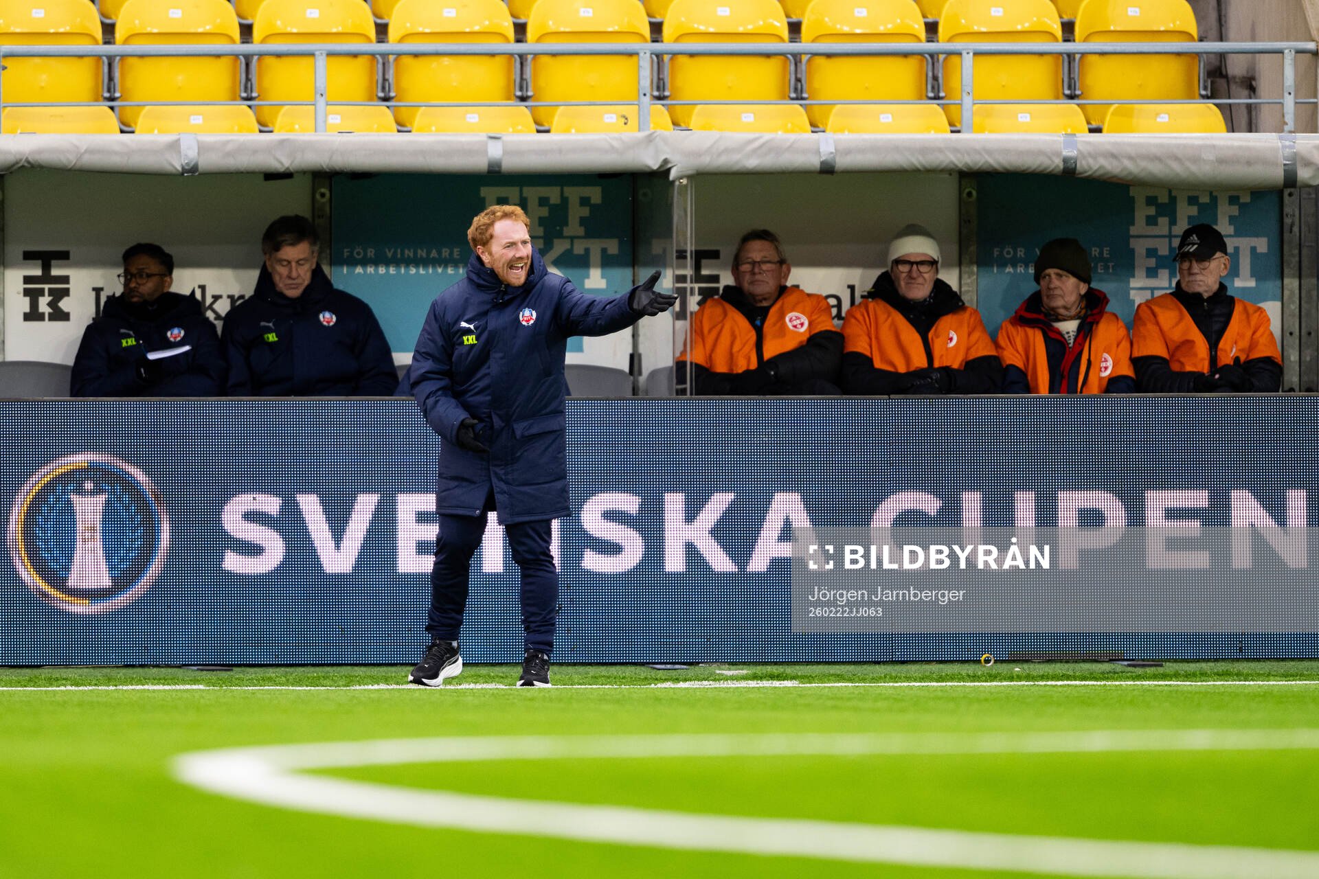 Helsingborgs manager Stevie Grieve