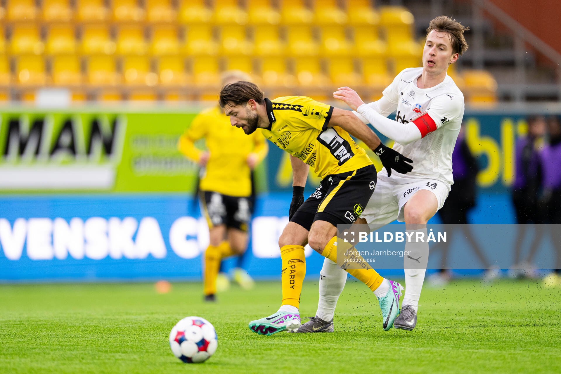 Elfsborgs Arber Zeneli och Helsingborgs Lukas Kjellnäs