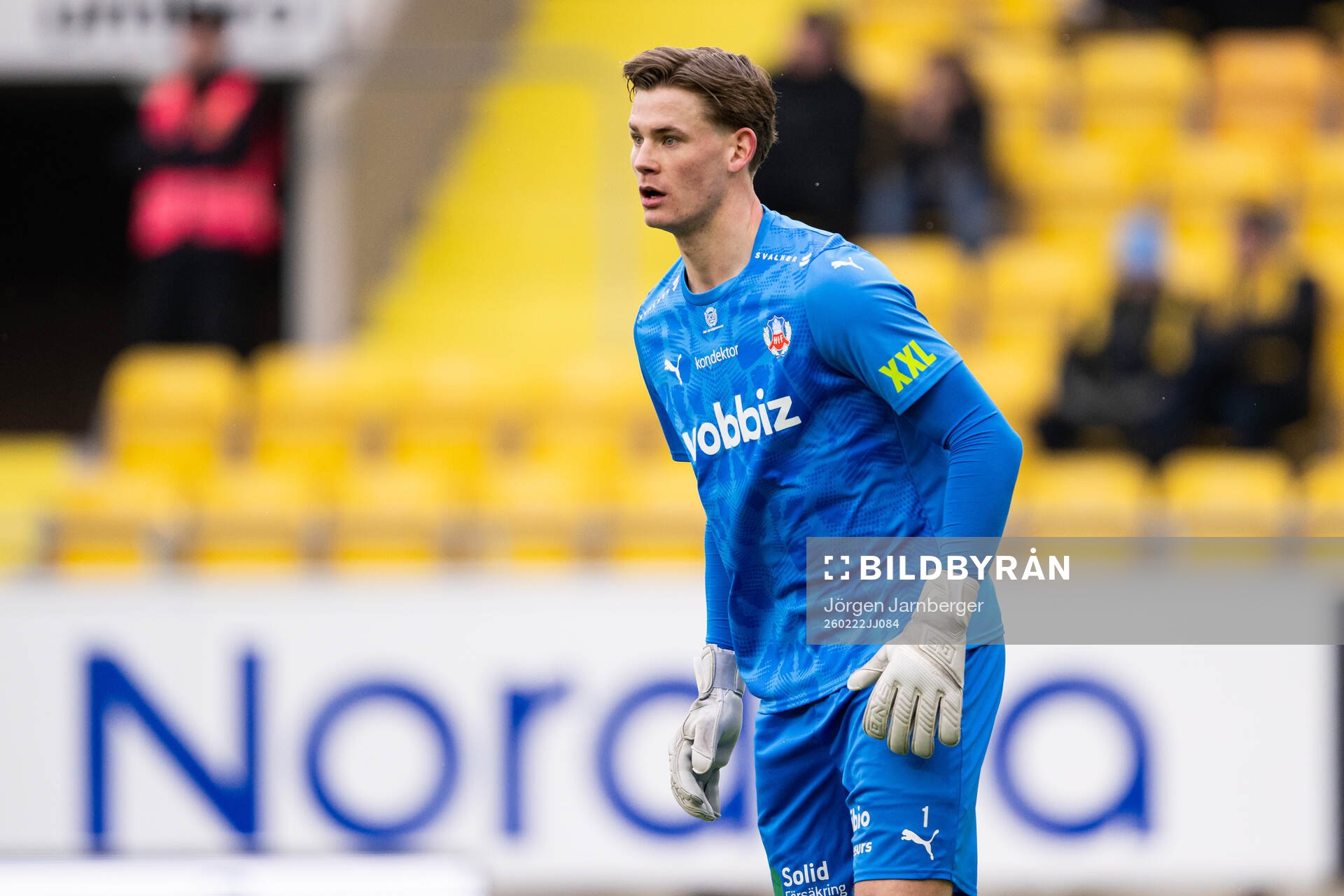 Helsingborgs målvakt Johan Brattberg