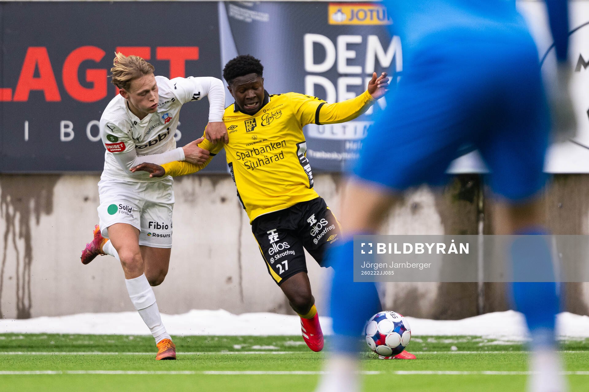 Helsingborgs Alvin Nordin och Elfsborgs Ozor Victor Okeke