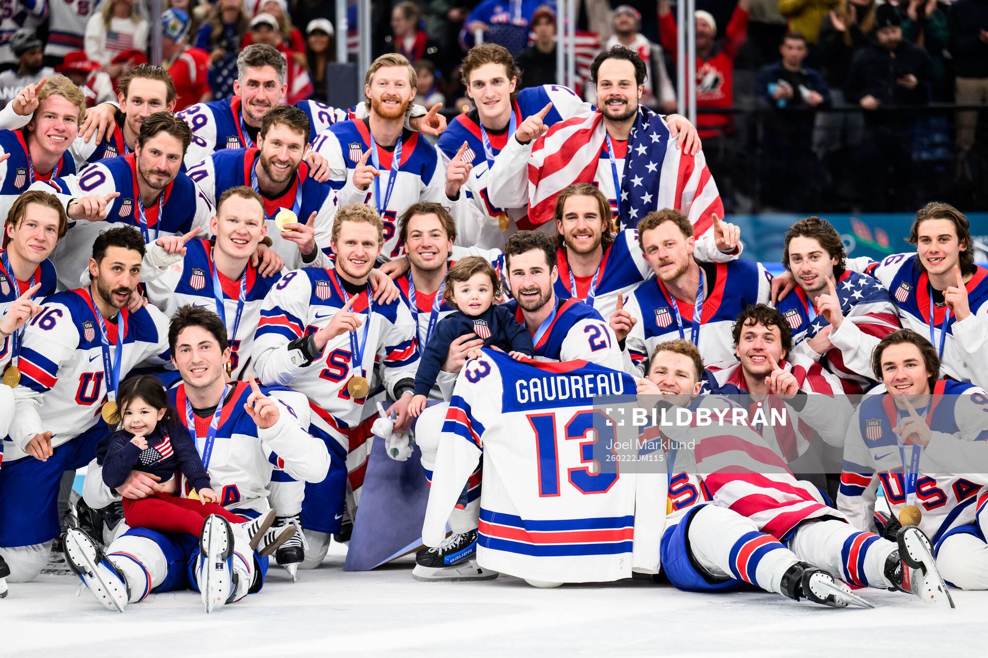 Players of USA celebrate