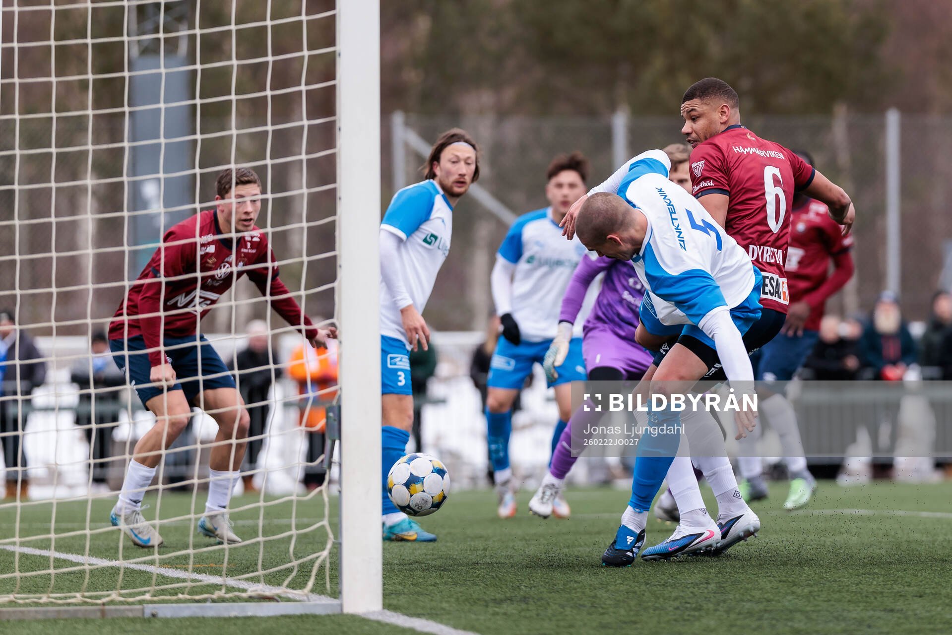 Örgrytes Mikael Dyrestam gör mål 1-2