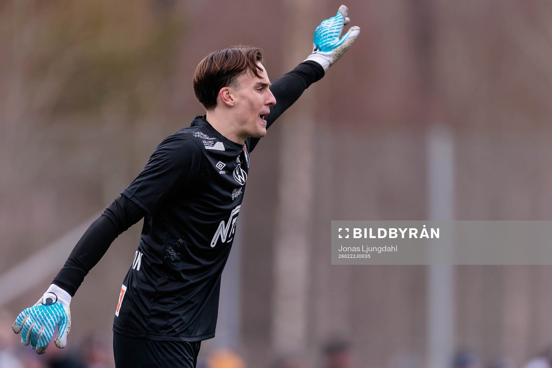 Örgrytes målvakt Hampus Gustafsson