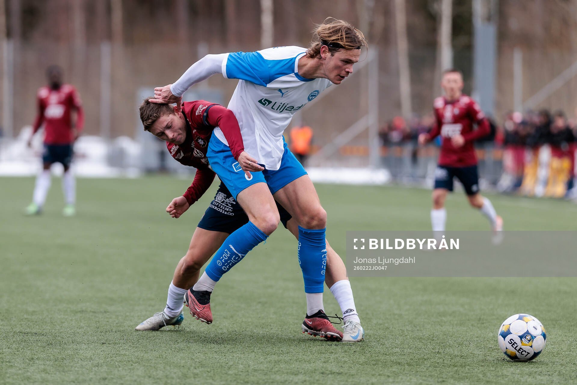 Örgrytes Anton Andreasson och Värnamos Hugo Andersson
