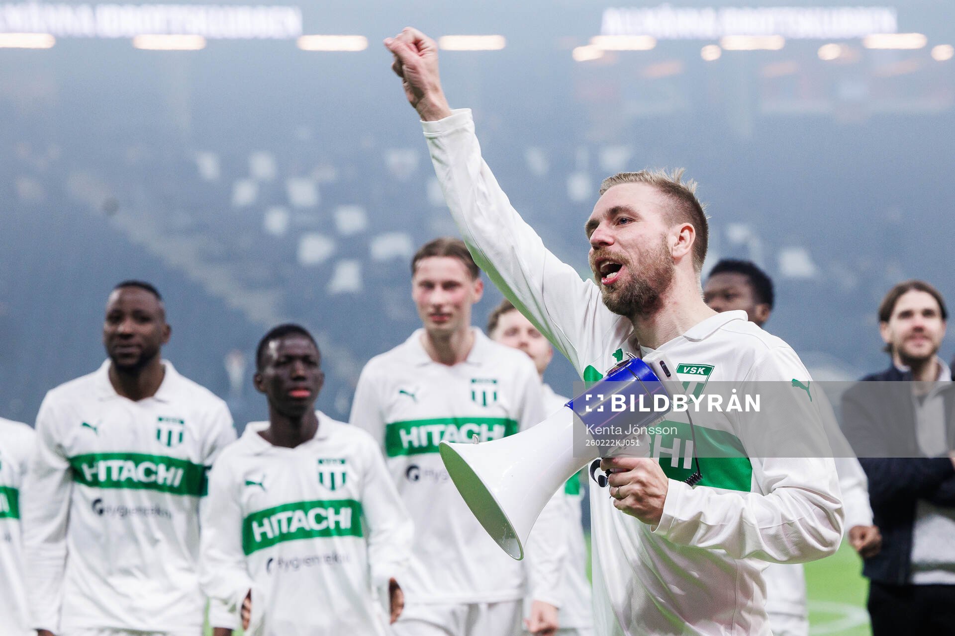 Västerås Jonathan Ring jublar