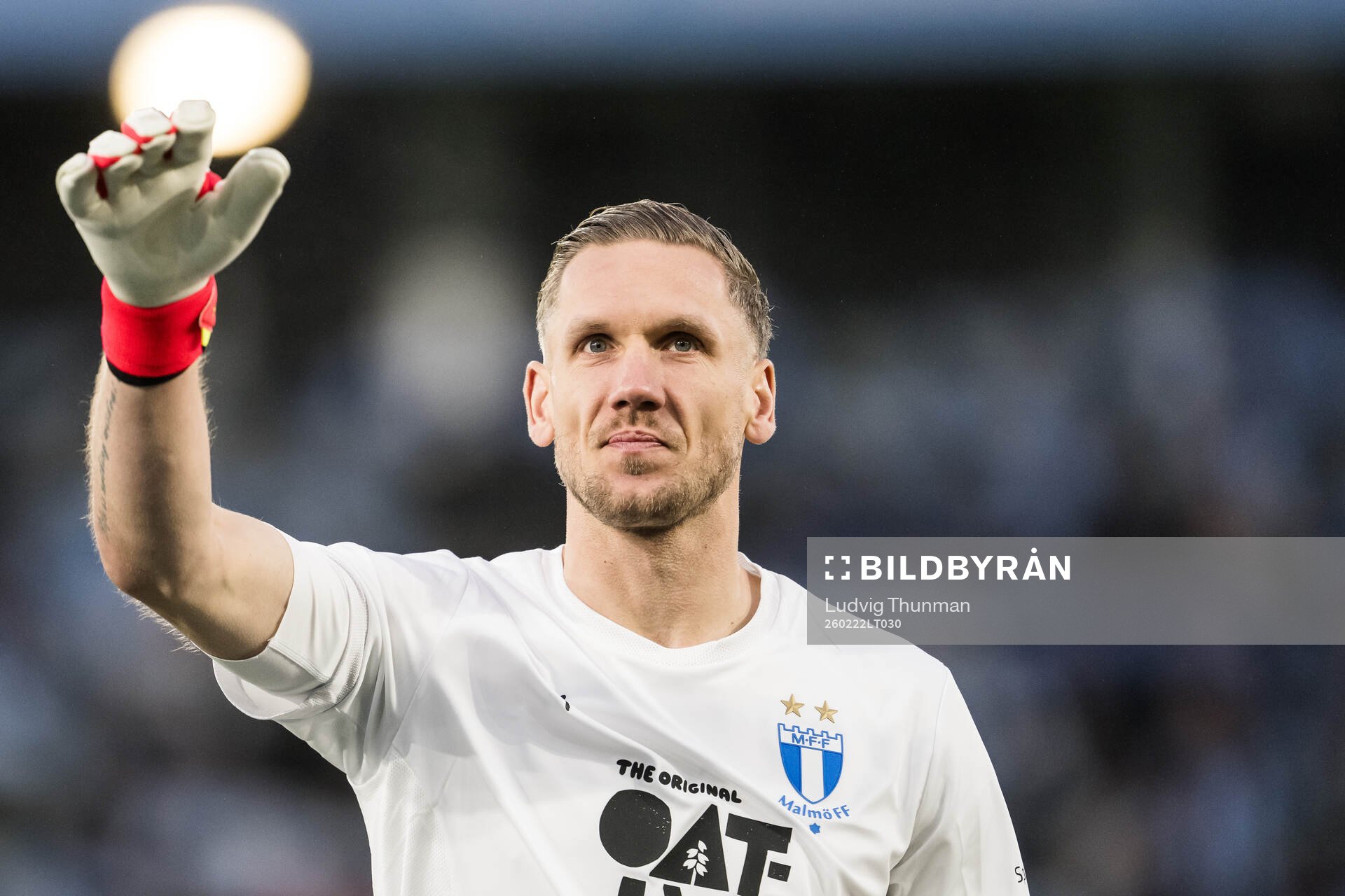 Malmö FFs målvakt Robin Olsen