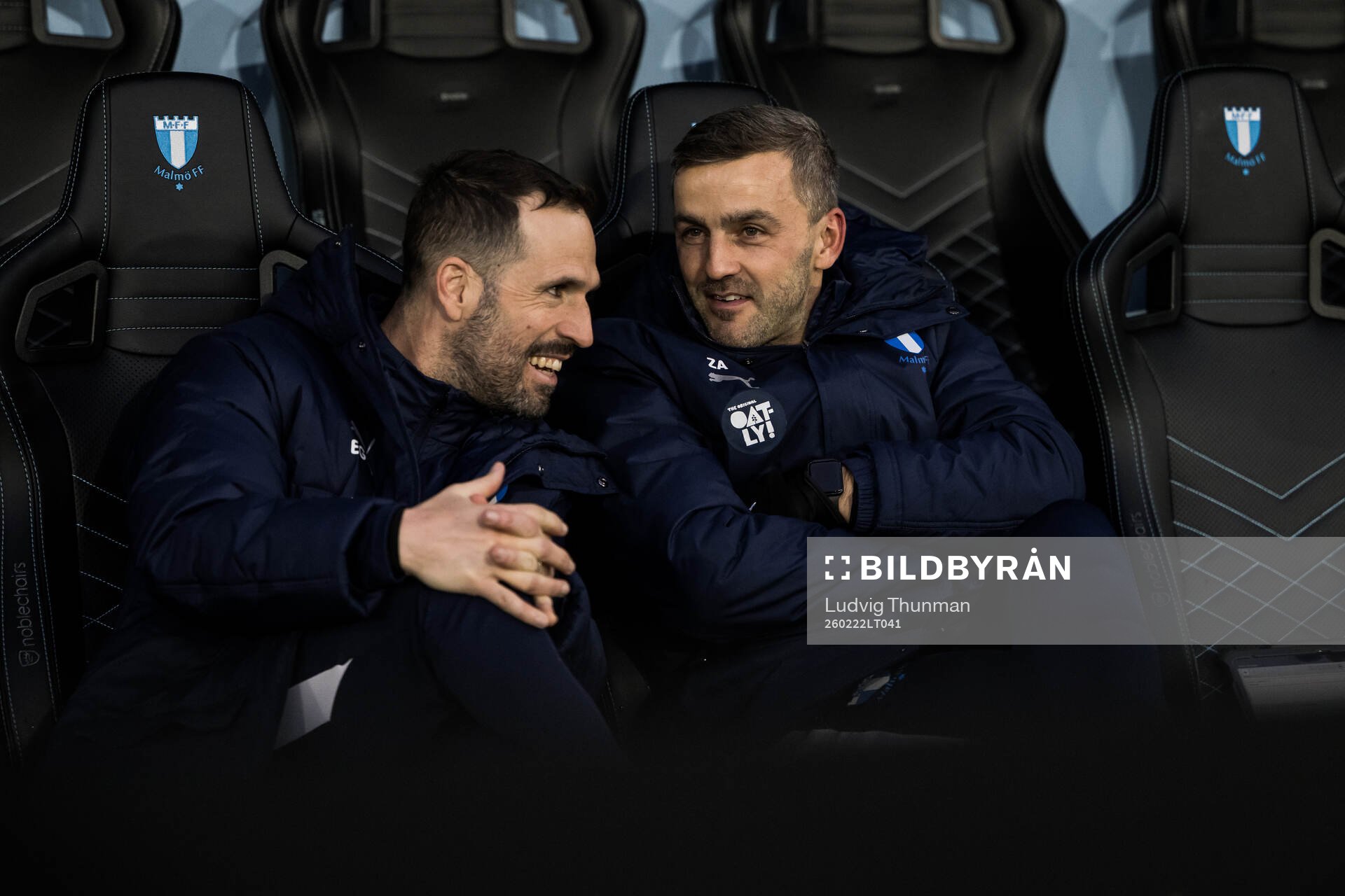 Malmö FFs assisterande tränare Endika Gavina och