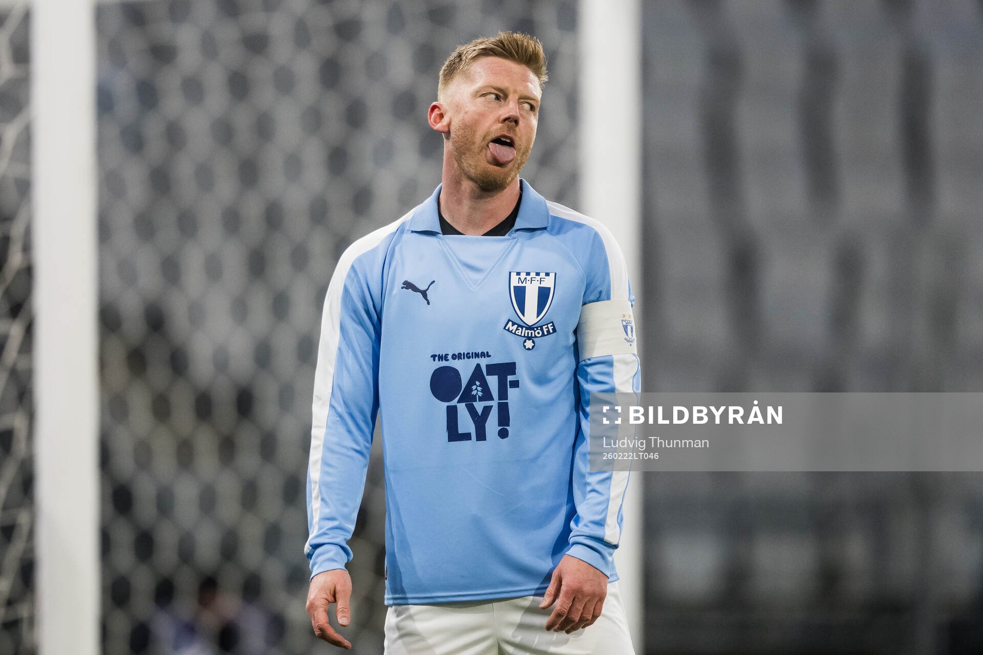 Malmö FFs Anders Christiansen deppar