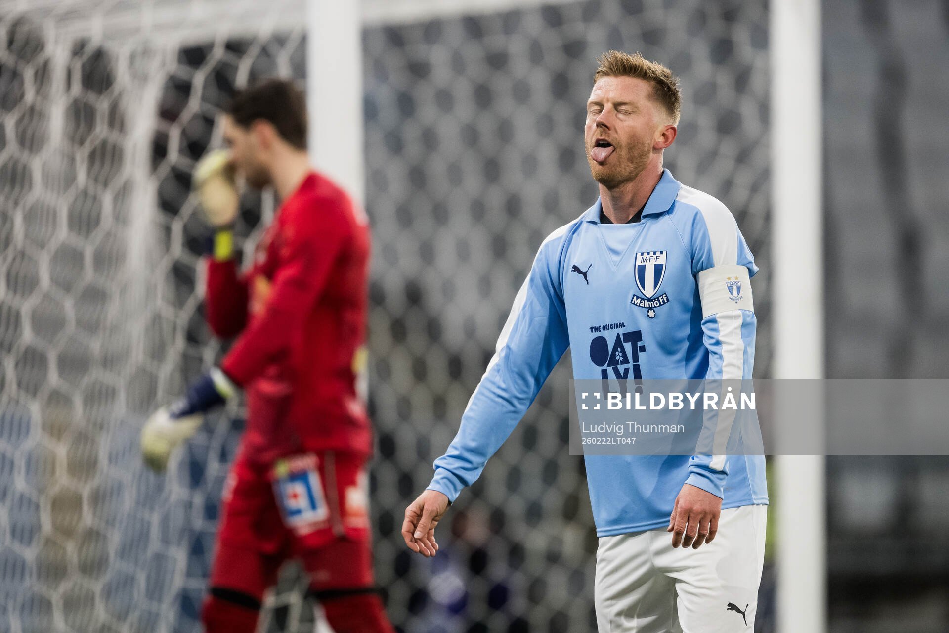 Malmö FFs Anders Christiansen deppar