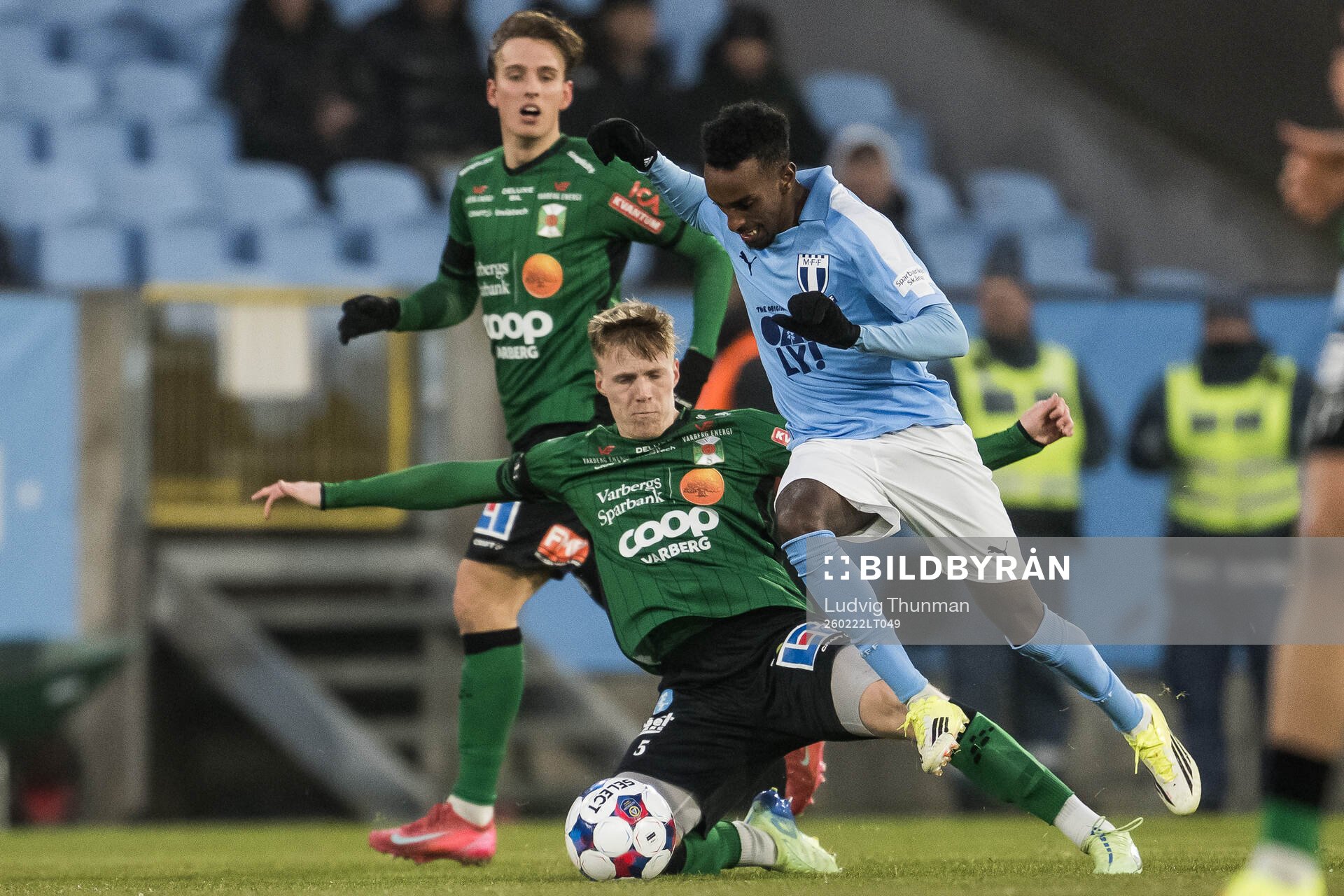 Malmö FFs Taha Ali och Varbergs Emil Hellman