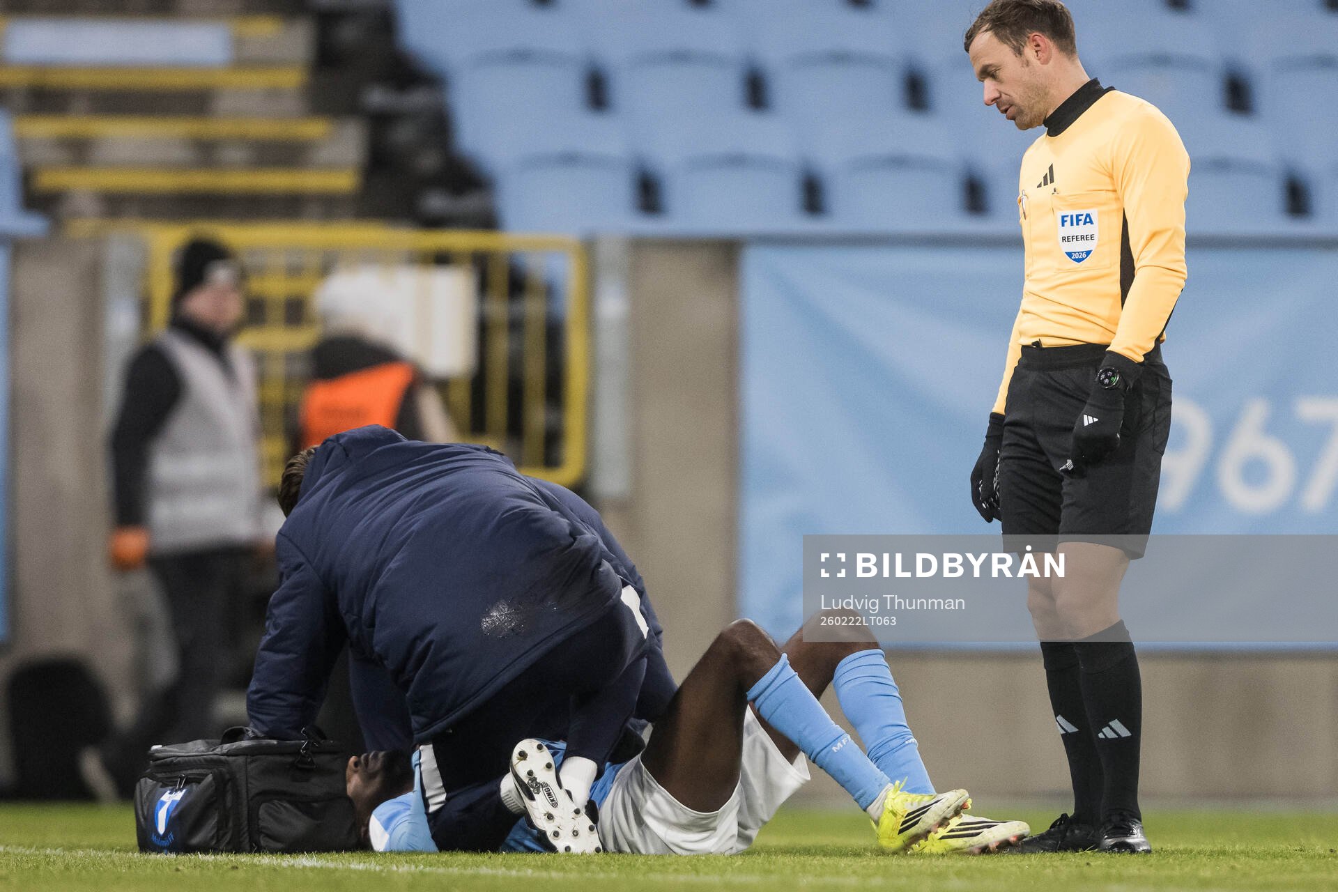 Malmö FFs Taha Ali har ont