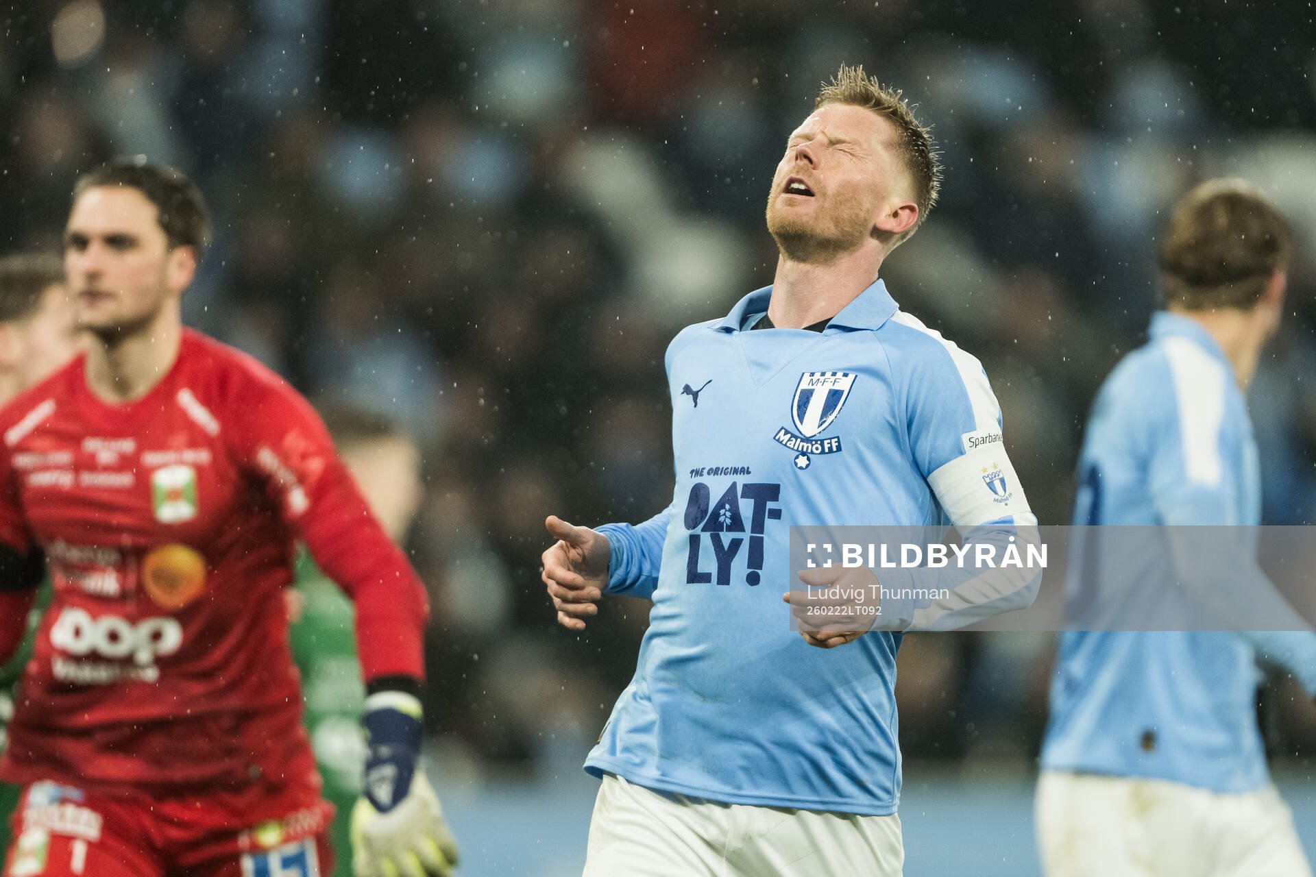 Malmö FFs Anders Christiansen deppar