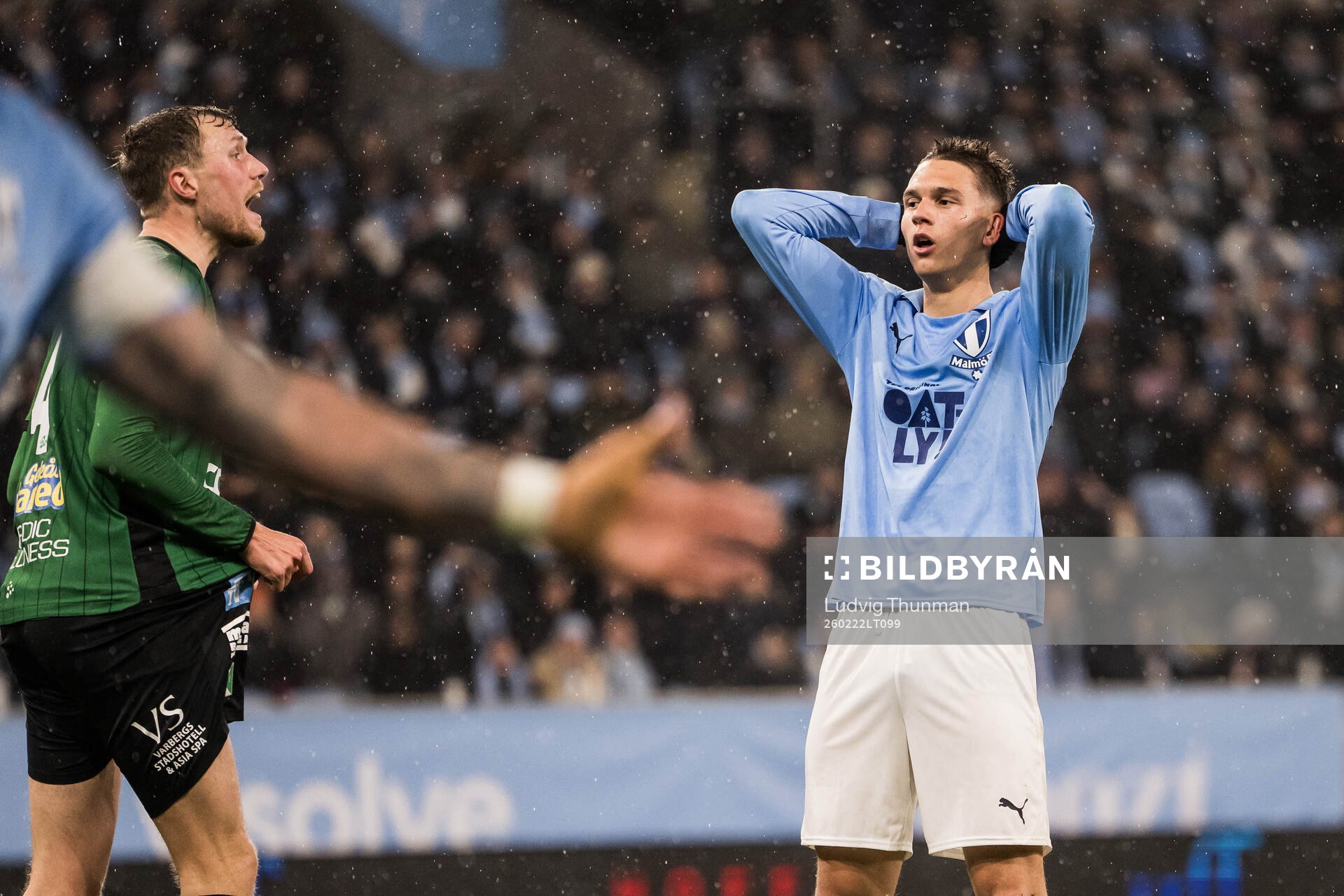 Malmö FFs Jovan Milosavljevic deppar