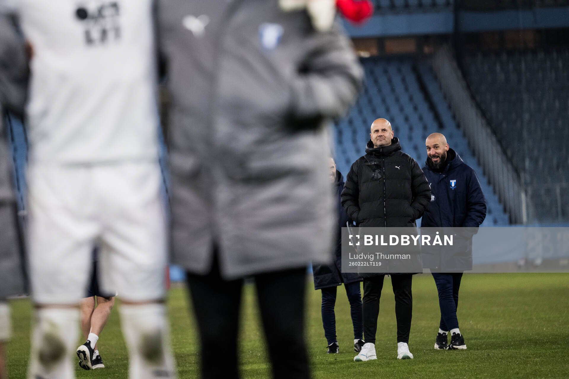 Malmö FFs huvudtränare Miguel Angel Ramirez och