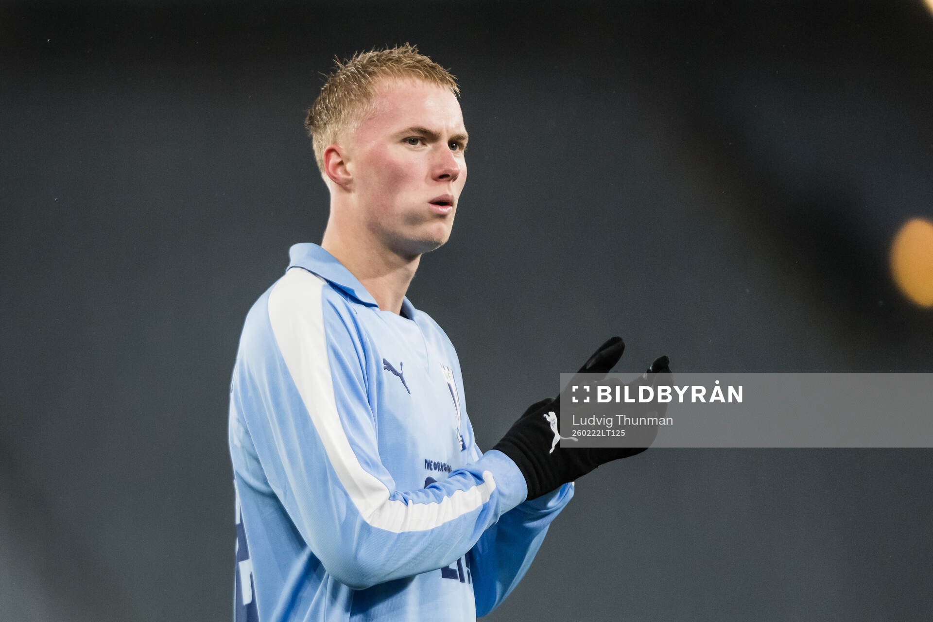 Malmö FFs Daniel Gudjohnsen