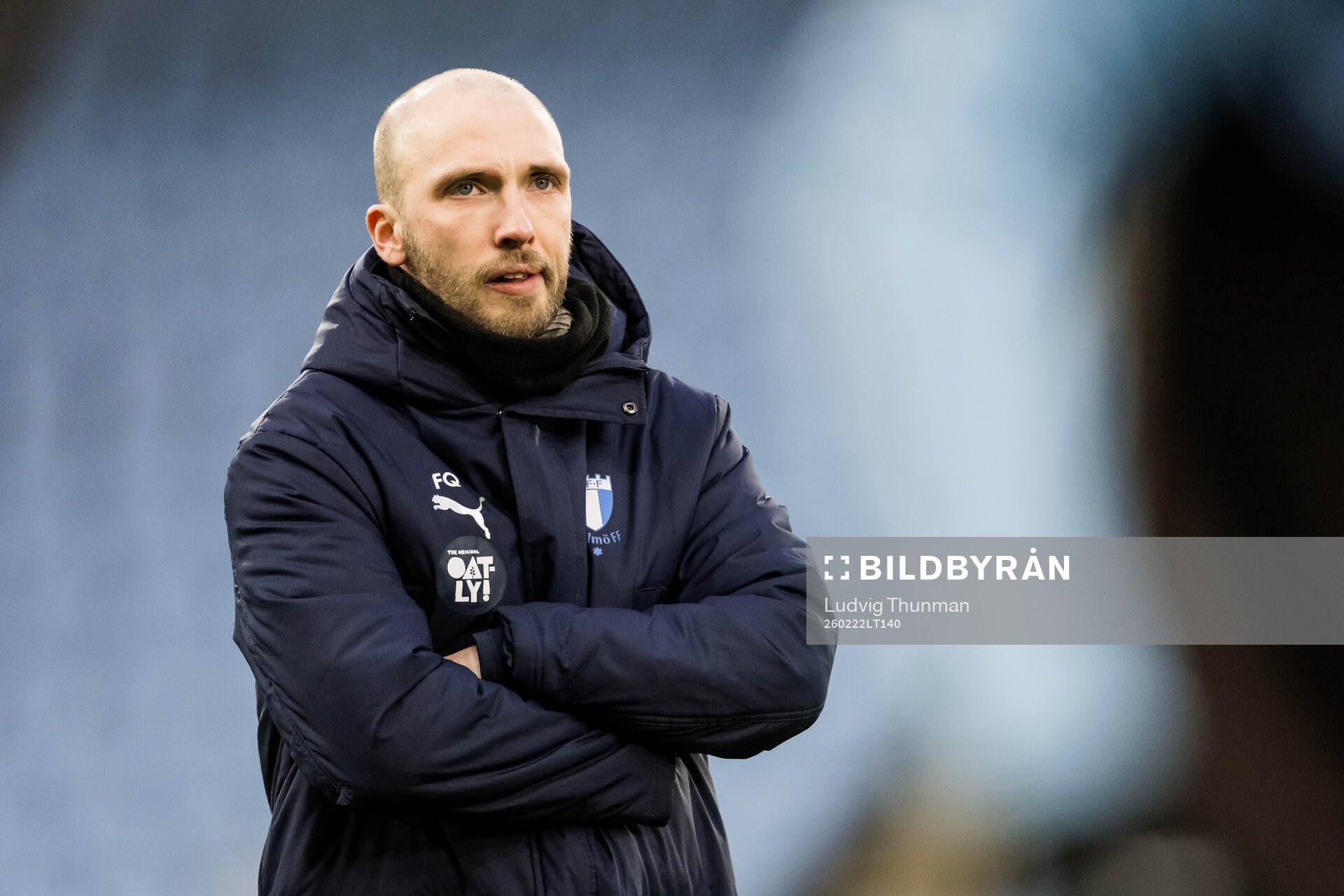 Malmö FFs fysioterapeut Filip Qvist